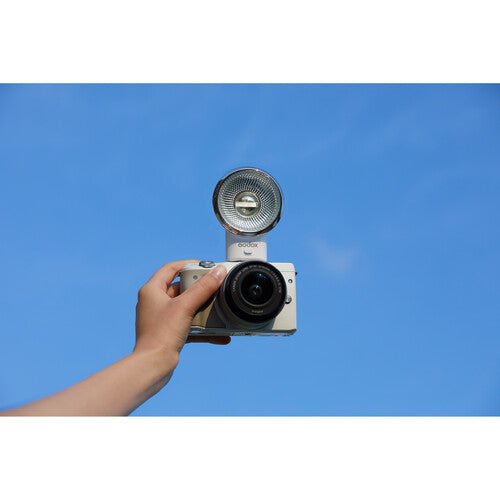 Godox Lux Elf Camera Flash - Portable LED Light for Photography, Vlogging & Content Creation - Perfect for Outdoor, Studio & Travel Shoots