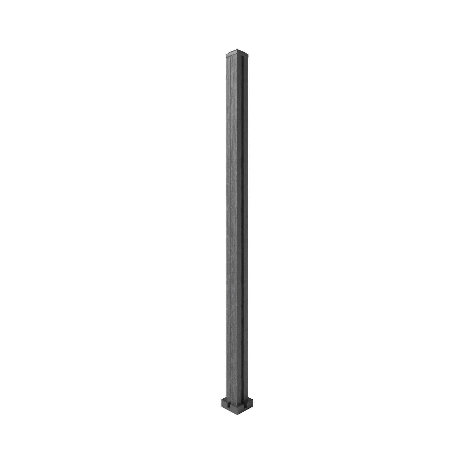 Durable Composite Fence Post - Weather-Resistant & Low Maintenance for Backyard, Garden, and Outdoor Landscaping