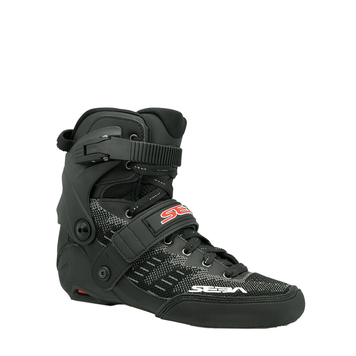 Seba GT 90 Deluxe Black Inline Skates - Premium Urban & Fitness Rollerblades for Adults - Perfect for Street Skating, Commuting & Outdoor Exercise