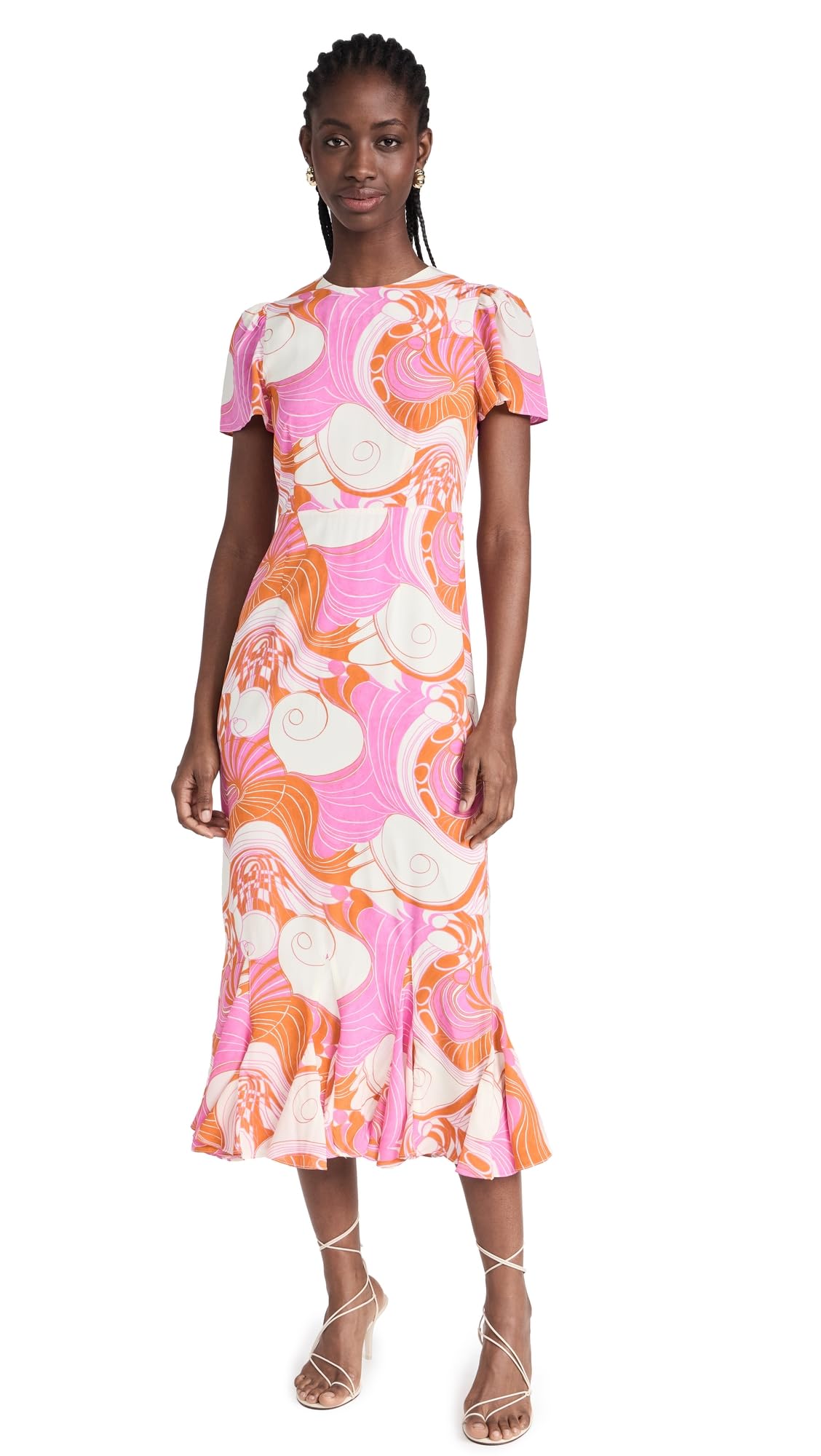 Lulani Women's Summer Floral Dress - Lightweight & Comfortable for Beach, Vacation, and Casual Wear