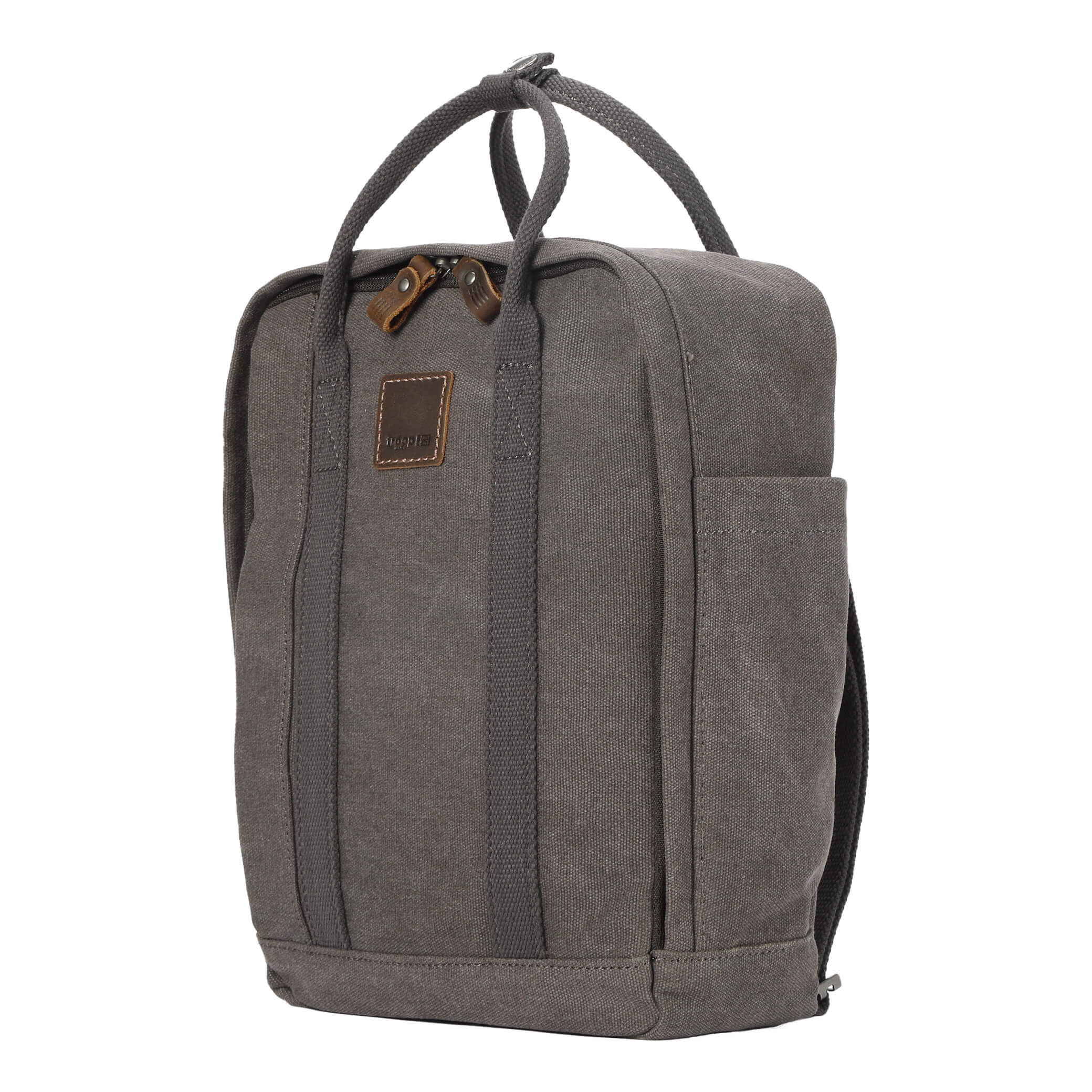 TRP0550 Troop London Classic Canvas Daypack - Lightweight Small Backpack for Men & Women | Perfect for School, Travel, and Everyday Use