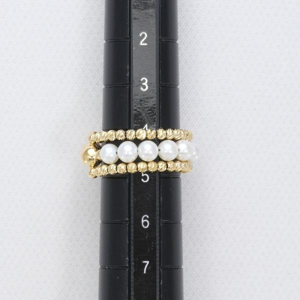 18K Yellow Gold Pearl Ring for Women - Elegant & Timeless Jewelry Gift for Her - Perfect for Weddings, Anniversaries & Special Occasions