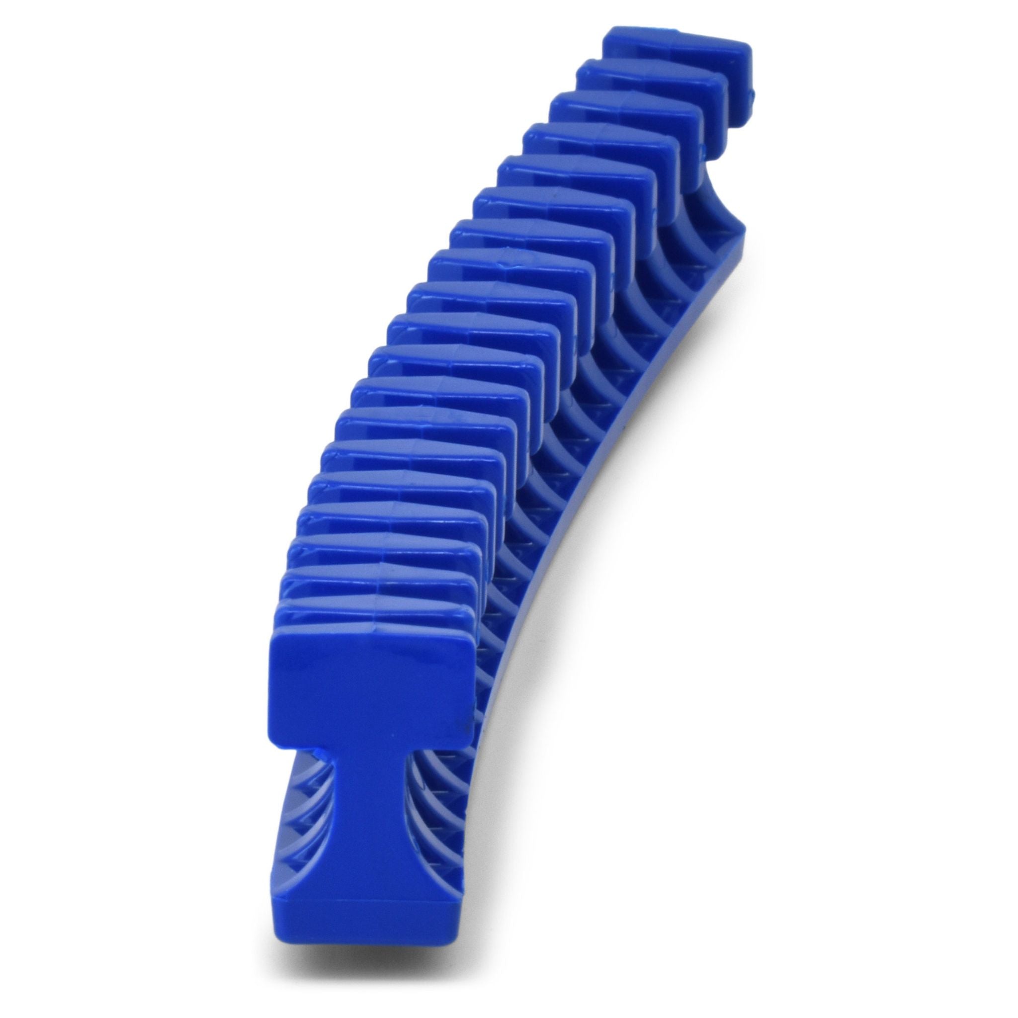 Centipede® Curved 12.5 x 150 mm Blue Flexible Crease Glue Tab - Perfect for Bookbinding, Scrapbooking & DIY Crafts - Strong Adhesive for Paper, Cardstock & Lightweight Materials