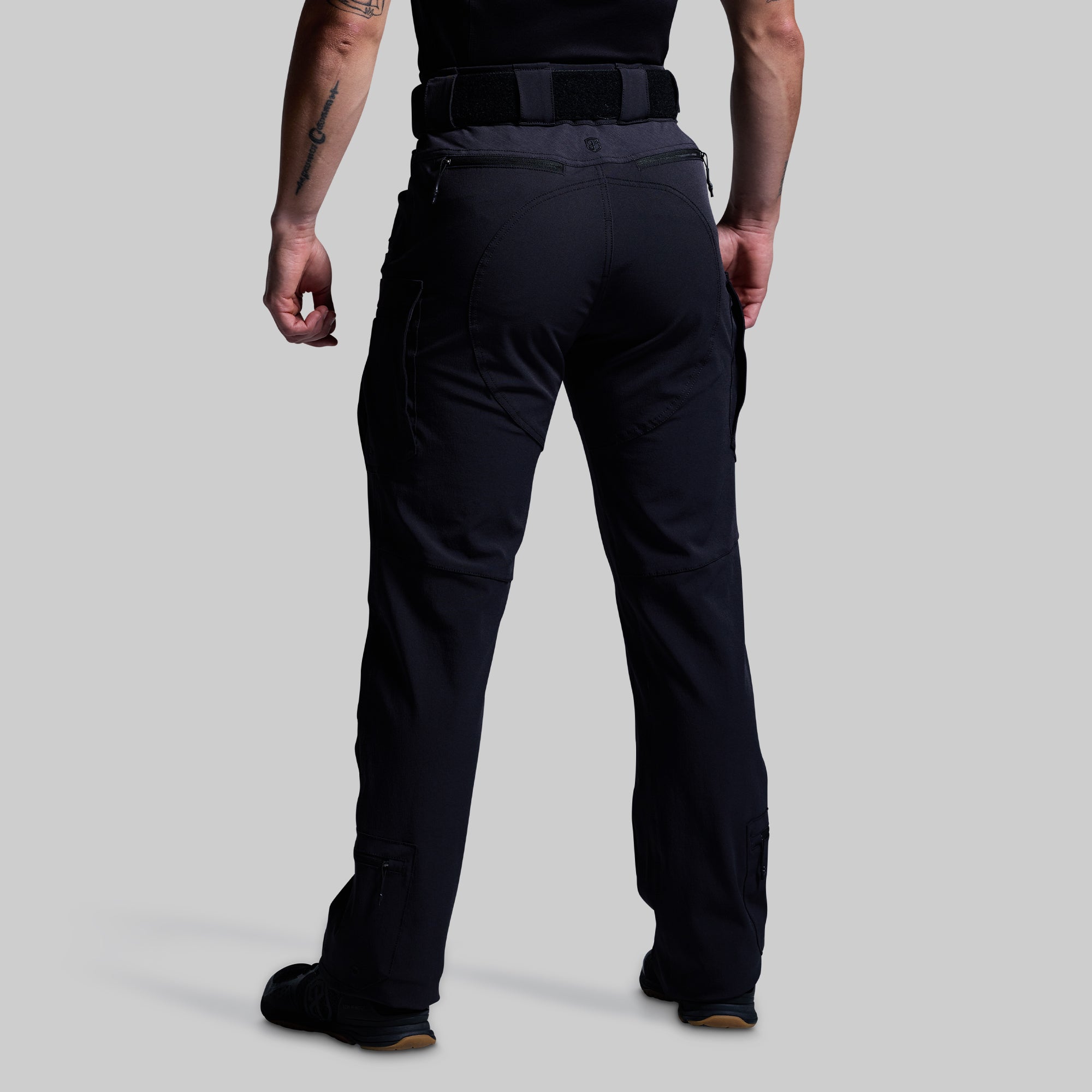 Tactical Women's Assault Pants - Black Combat Cargo Pants for Outdoor, Airsoft, Hiking & Military Training