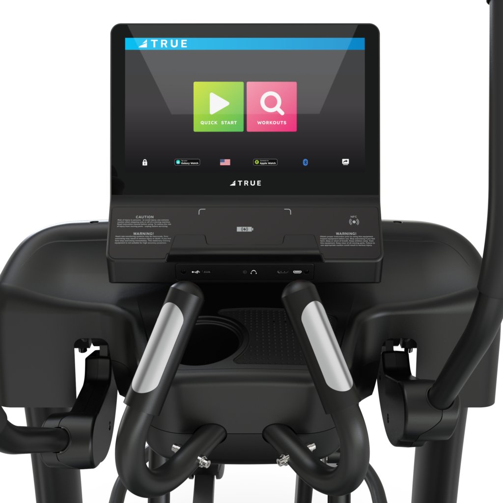 True Vapor Spectrum Elliptical Machine - Premium Home Gym Equipment for Cardio & Full-Body Workout | Perfect for Home Fitness, Weight Loss & Low-Impact Training