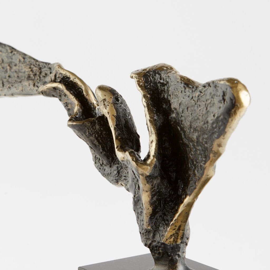 Cyan Design 11439 Squall Sculpture - Bronze & Black Finish Modern Home Decor for Living Room, Office, or Gift