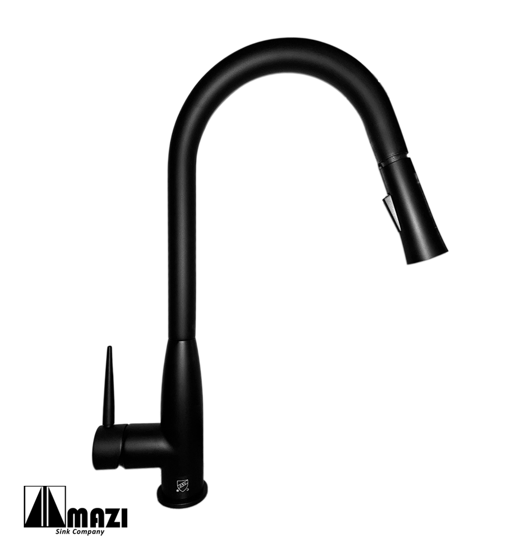 50AB3318 Stainless Steel Kitchen Faucet - Modern Pull-Down Sprayer for Sink, Easy Installation & Durable Design | Perfect for Home, Restaurant & Commercial Use