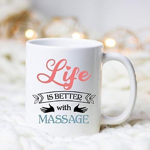 11OZ Massage Coffee Mug - Insulated Travel Mug with Comfort Grip for Office, Home & Car Use | Perfect Gift for Coffee Lovers & Stress Relief