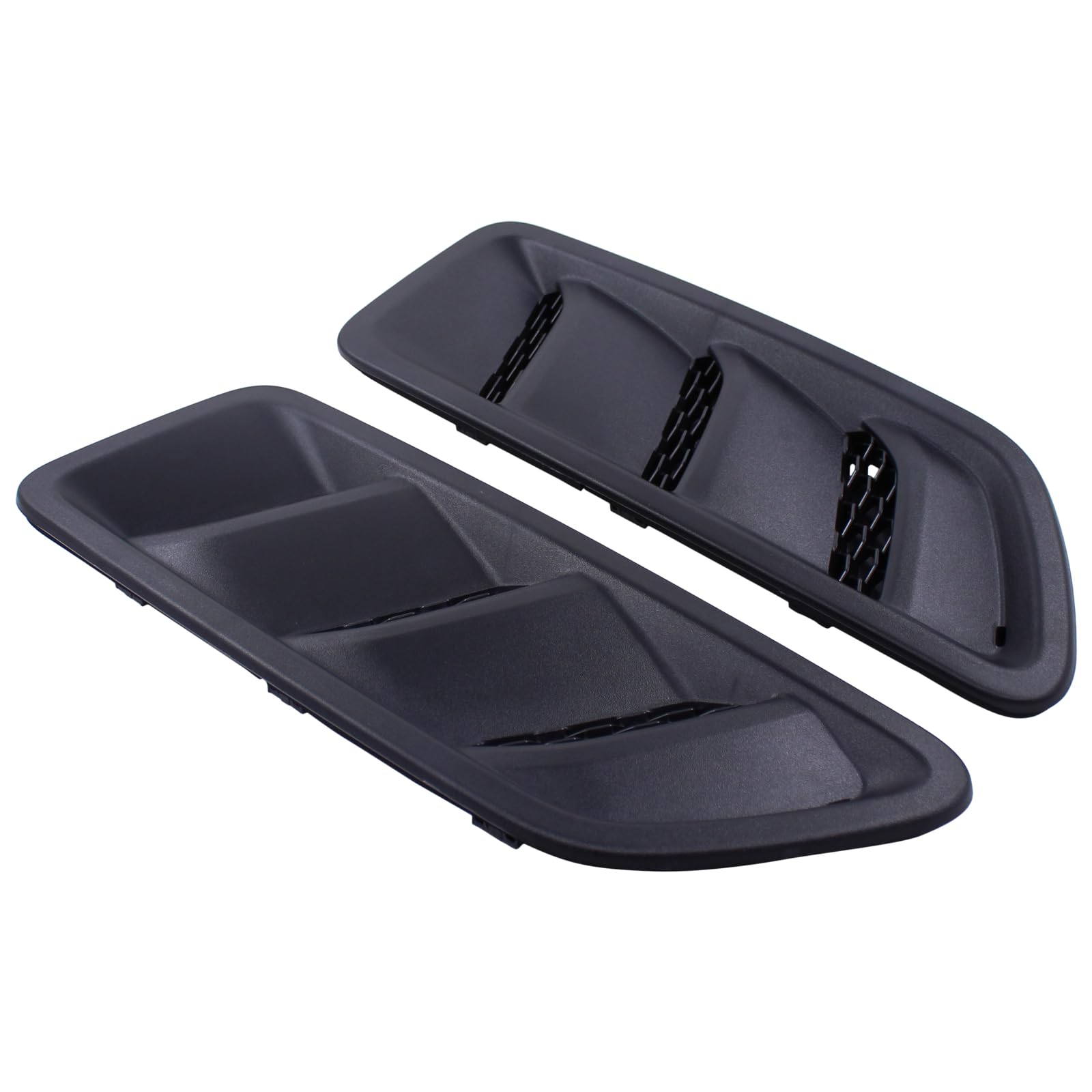 MOTOKU Hood Vent Bezel for Jeep Wrangler & Gladiator (2018-2024) - Driver & Passenger Side - Upgrade Your Off-Road Style & Engine Cooling