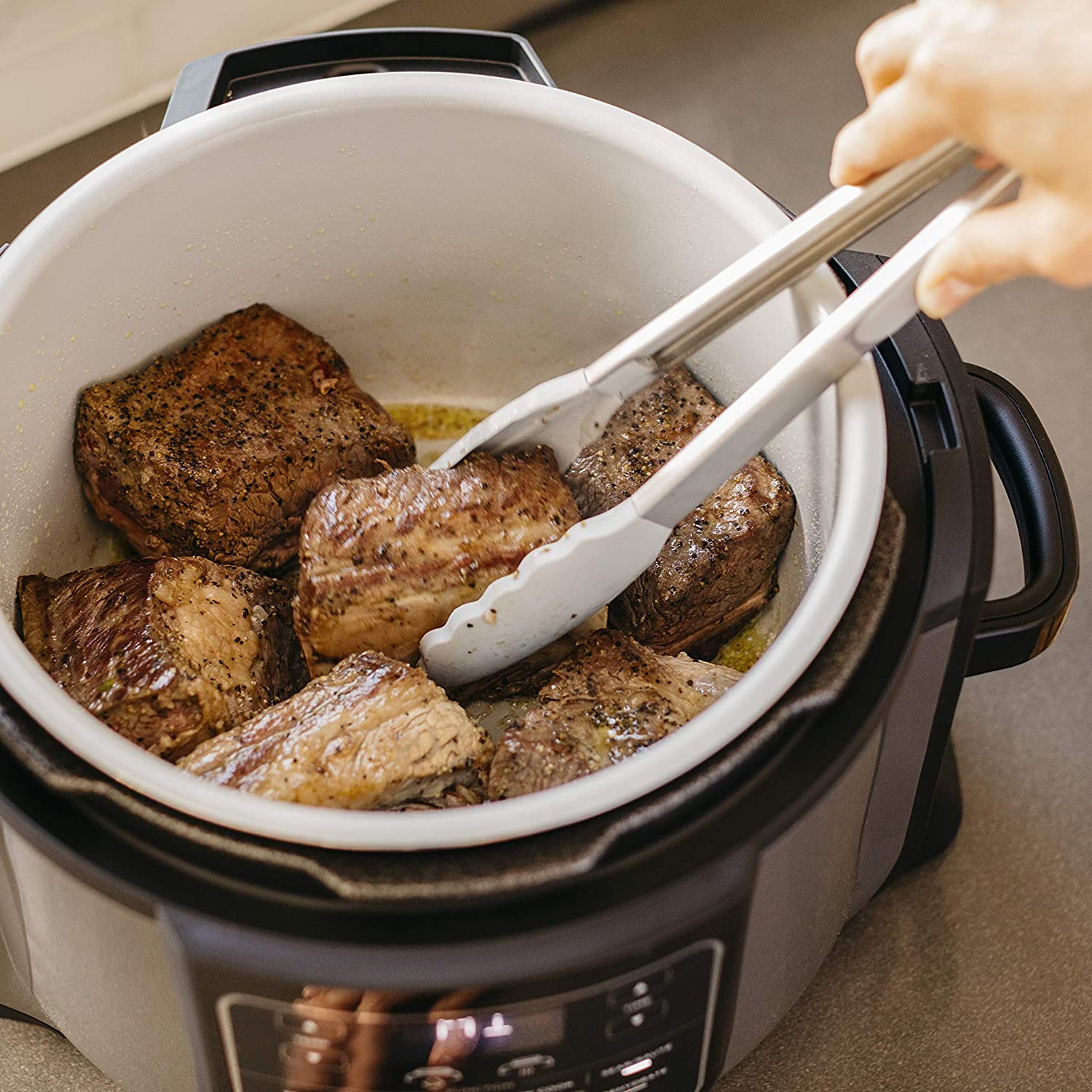 Ninja OP300 8-in-1 Pressure Cooker and Air Fryer Combo | Certified Refurbished with 1-Year Home Essentials Warranty | Perfect for Quick Meals, Healthy Cooking & Family Dinners