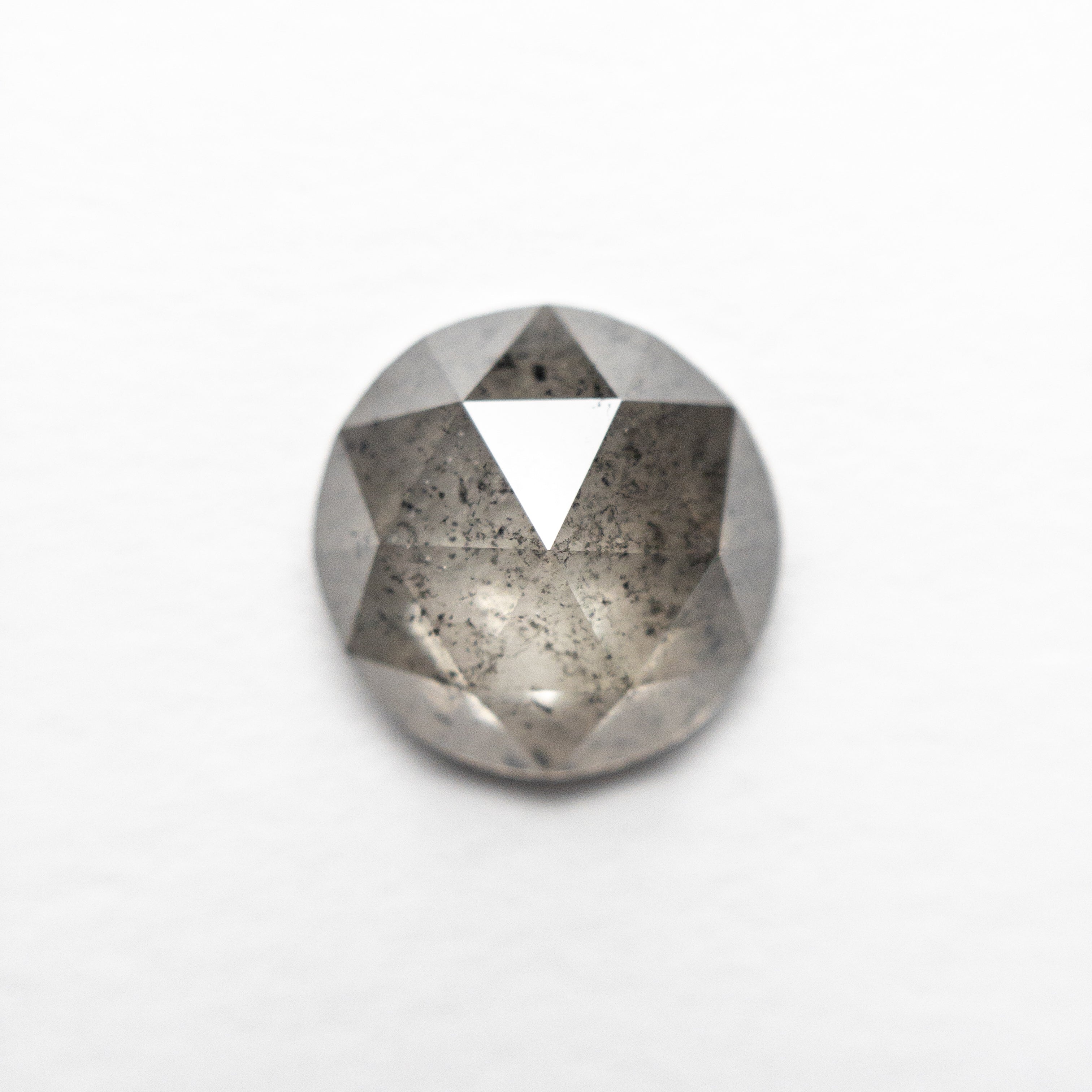 2.03ct Round Rose Cut Diamond - 8.45x8.25x3.65mm Loose Gemstone for Jewelry Making | Engagement Rings, Wedding Bands & Fine Jewelry Designs