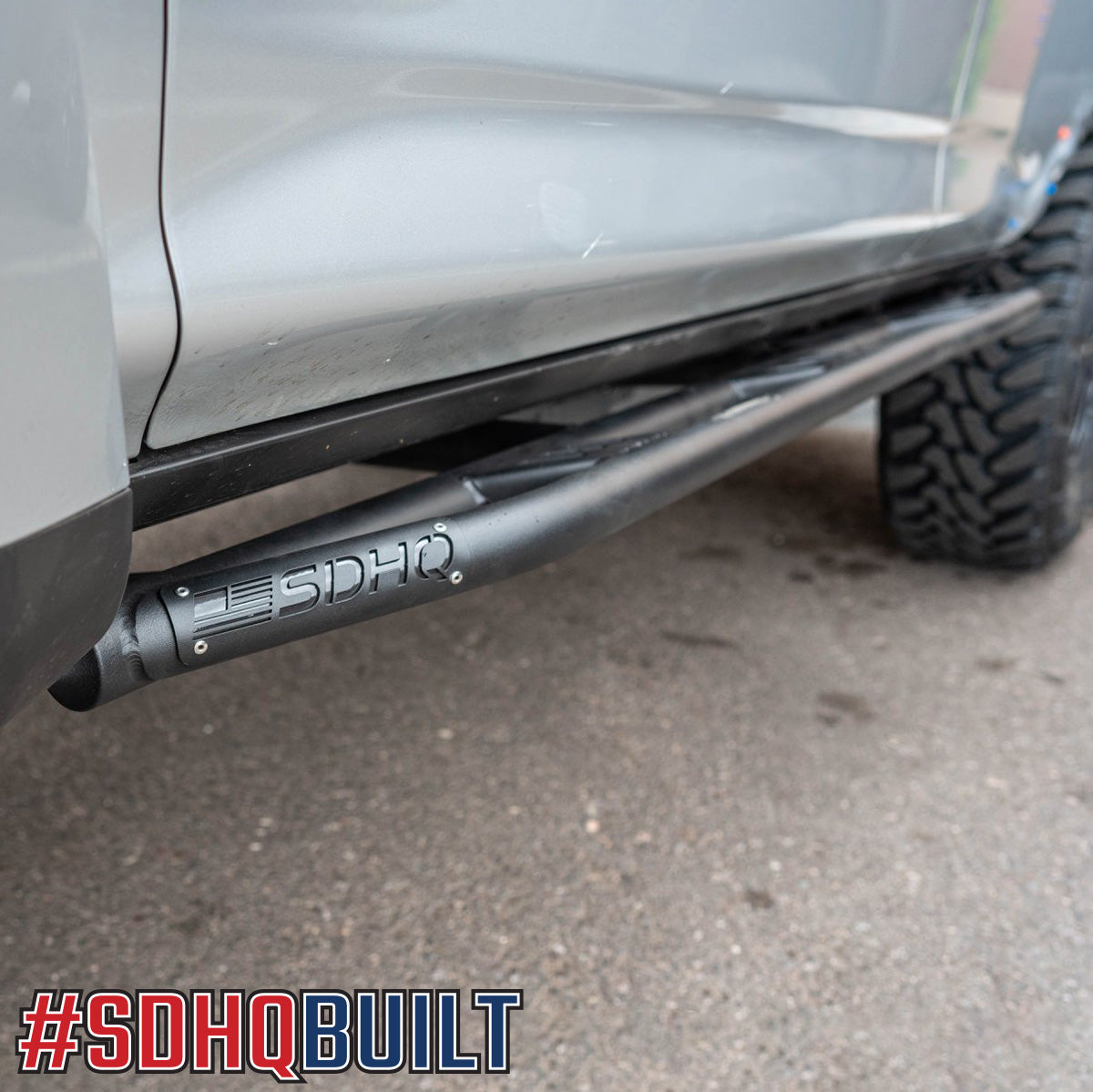 2003-2023 Toyota 4Runner SDHQ Built Rock Sliders - Heavy Duty Off-Road Protection for Trail & Rock Crawling Adventures