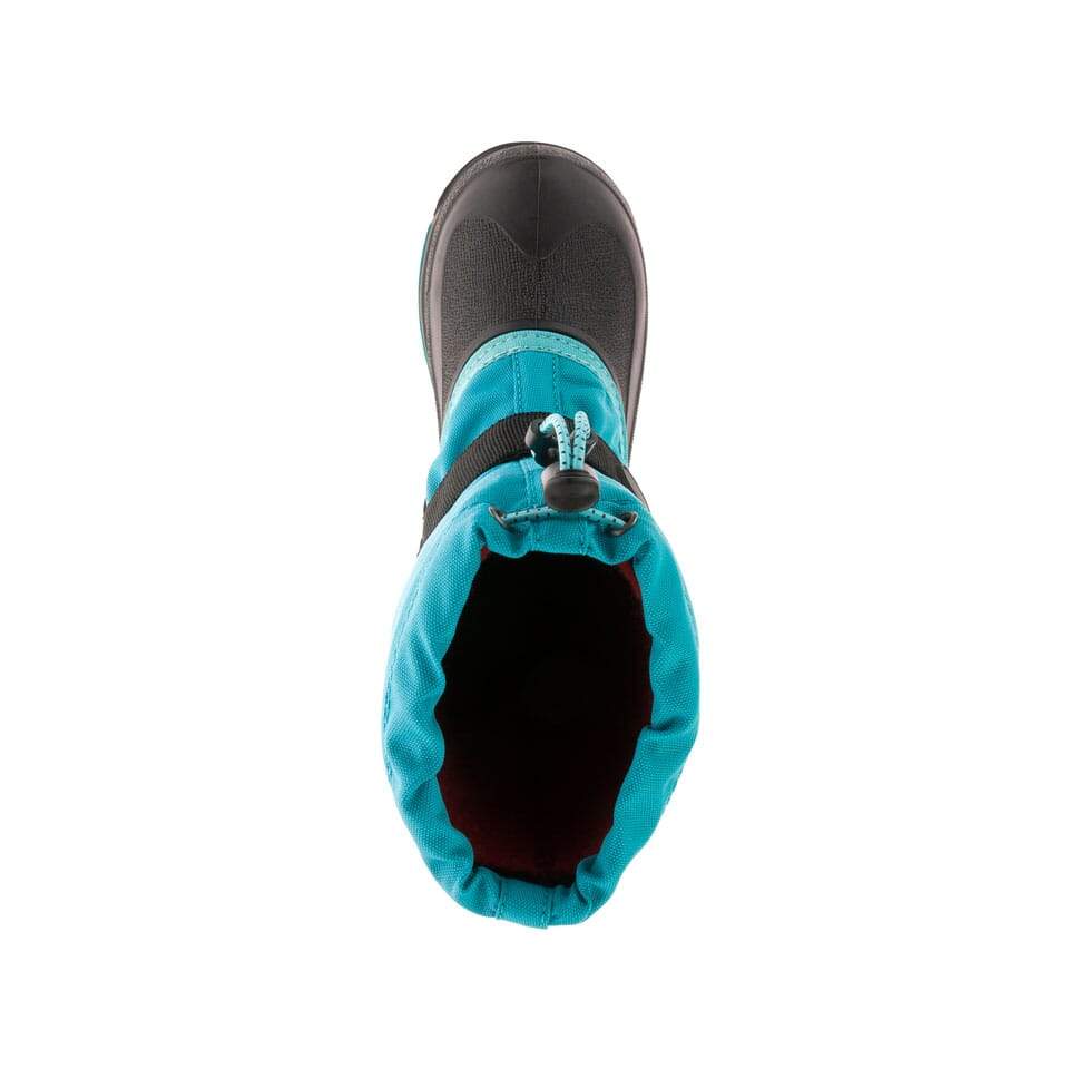 Kamik Teal Waterbug Boots - Waterproof Winter Snow Boots for Women & Kids - Warm Slip-Resistant Outdoor Hiking Shoes for Rain, Snow & Cold Weather