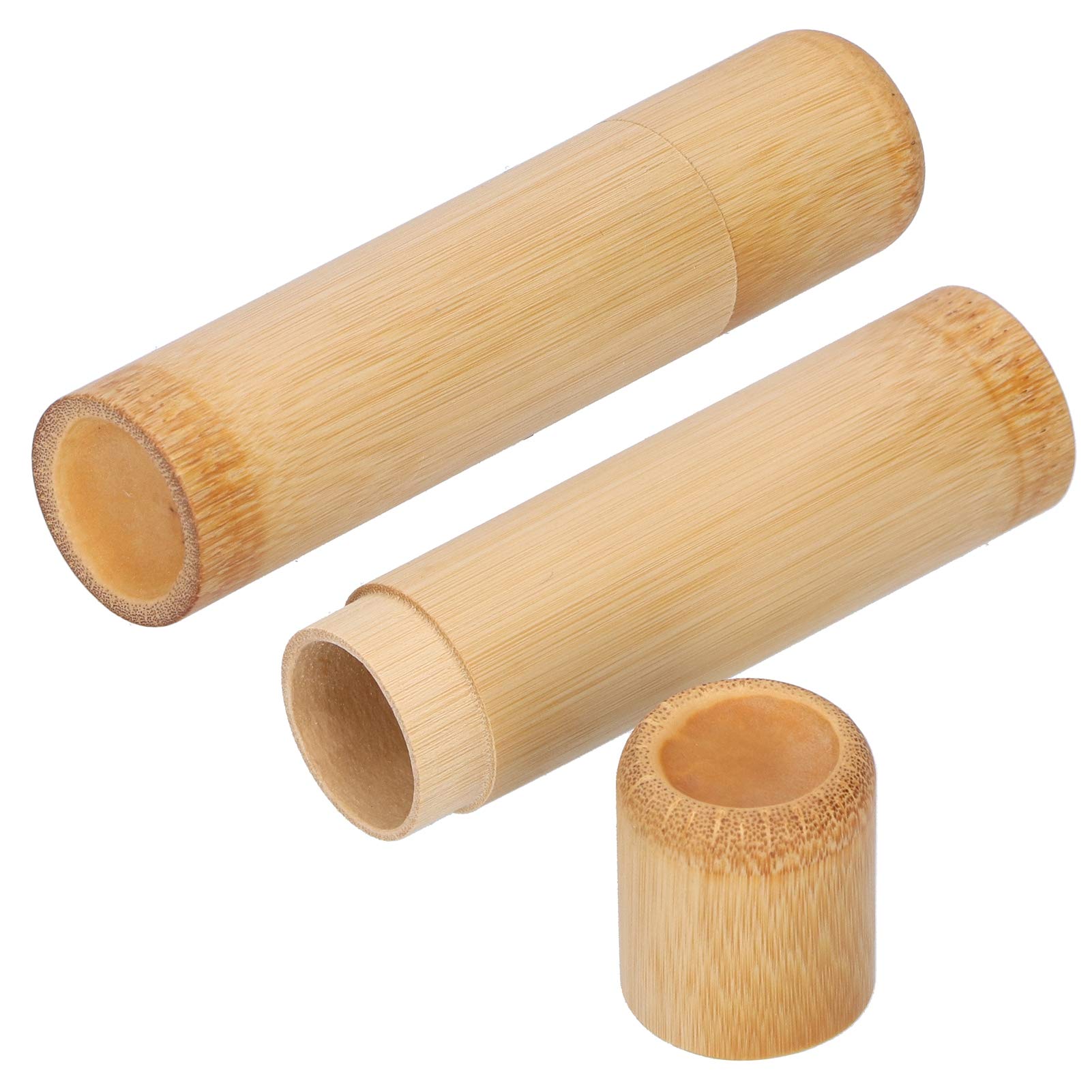 Eco-Friendly Natural Bamboo Tea Storage Box - Airtight Tea Canister & Spice Container for Coffee Beans, Perfect for Home & Office Use | Organize Your Kitchen & Pantry with Sustainable Style