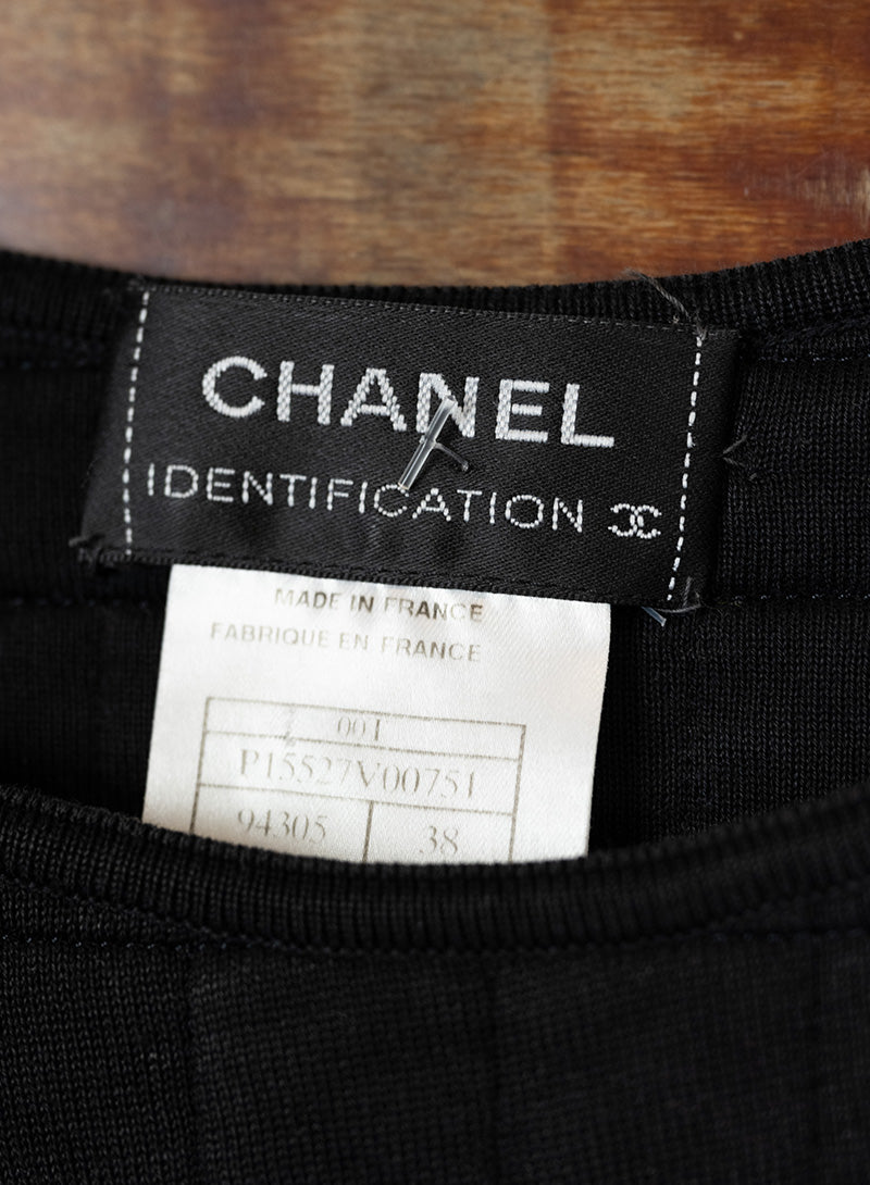 Chanel Black Quilted Cotton Vest Size 38 - Women's Luxury Fashion for Casual & Evening Wear