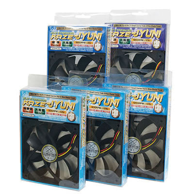 Scythe SLIP STREAM 120mm x 120mm x 25mm High Performance Case Fan SY1225SL12 - Perfect for PC Cooling, Gaming Rigs, and Computer Case Airflow Optimization