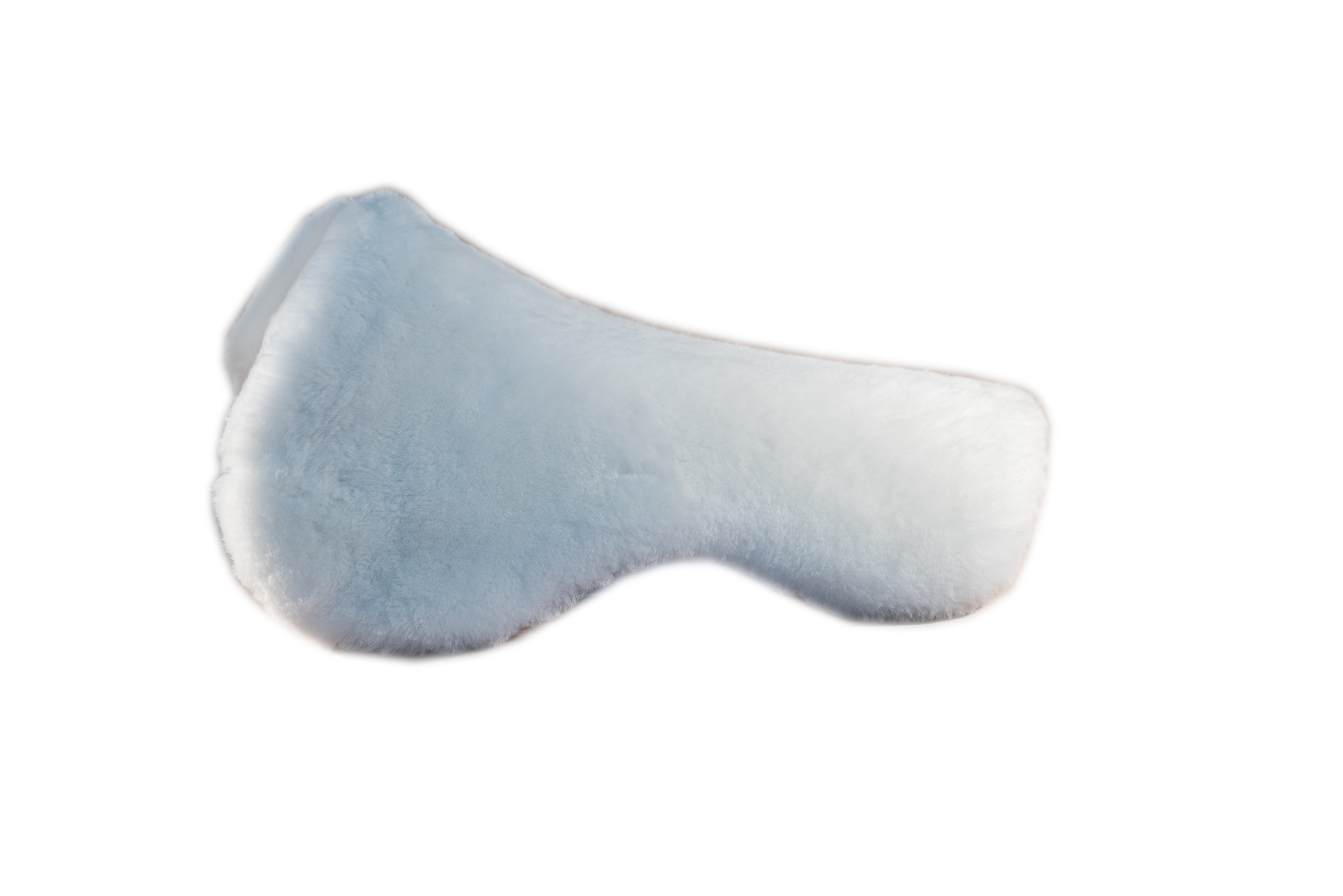 Premium Sheepskin Classic Original Halfpad with Plain Edge - Comfortable & Durable Horse Saddle Pad for Equestrian Riding, Training & Show Jumping
