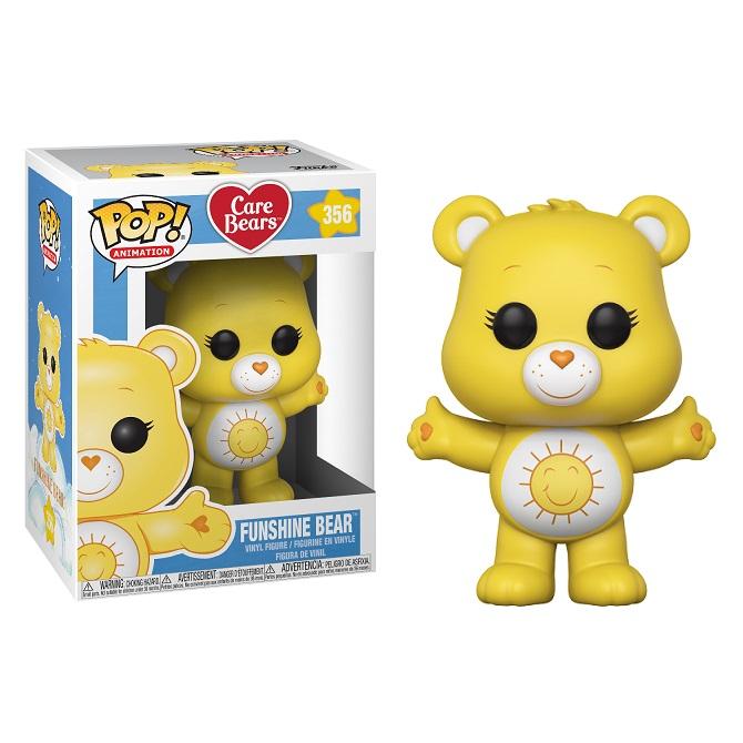 Funko Pop! CARE BEARS: Funshine Bear #356 - Collectible Vinyl Figure for Fans & Gift Idea - Perfect for Home Decor, Office Display, and Pop Culture Collections