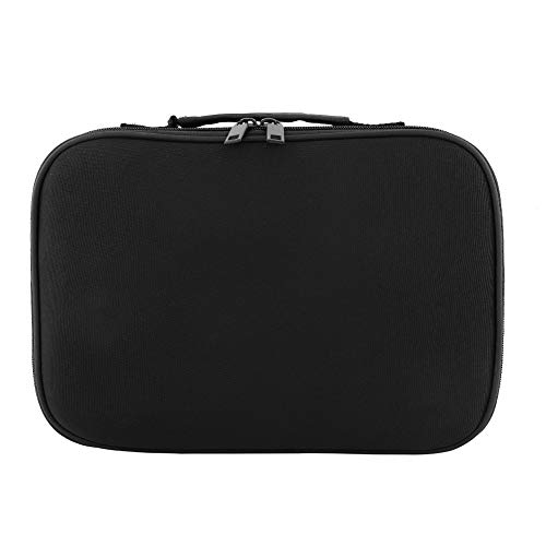 Professional Barber Bag - PU Leather Hairdressing Tools Organizer for Scissors, Combs & Styling Accessories | Portable Cosmetology Case for Salon, Travel & Home Use