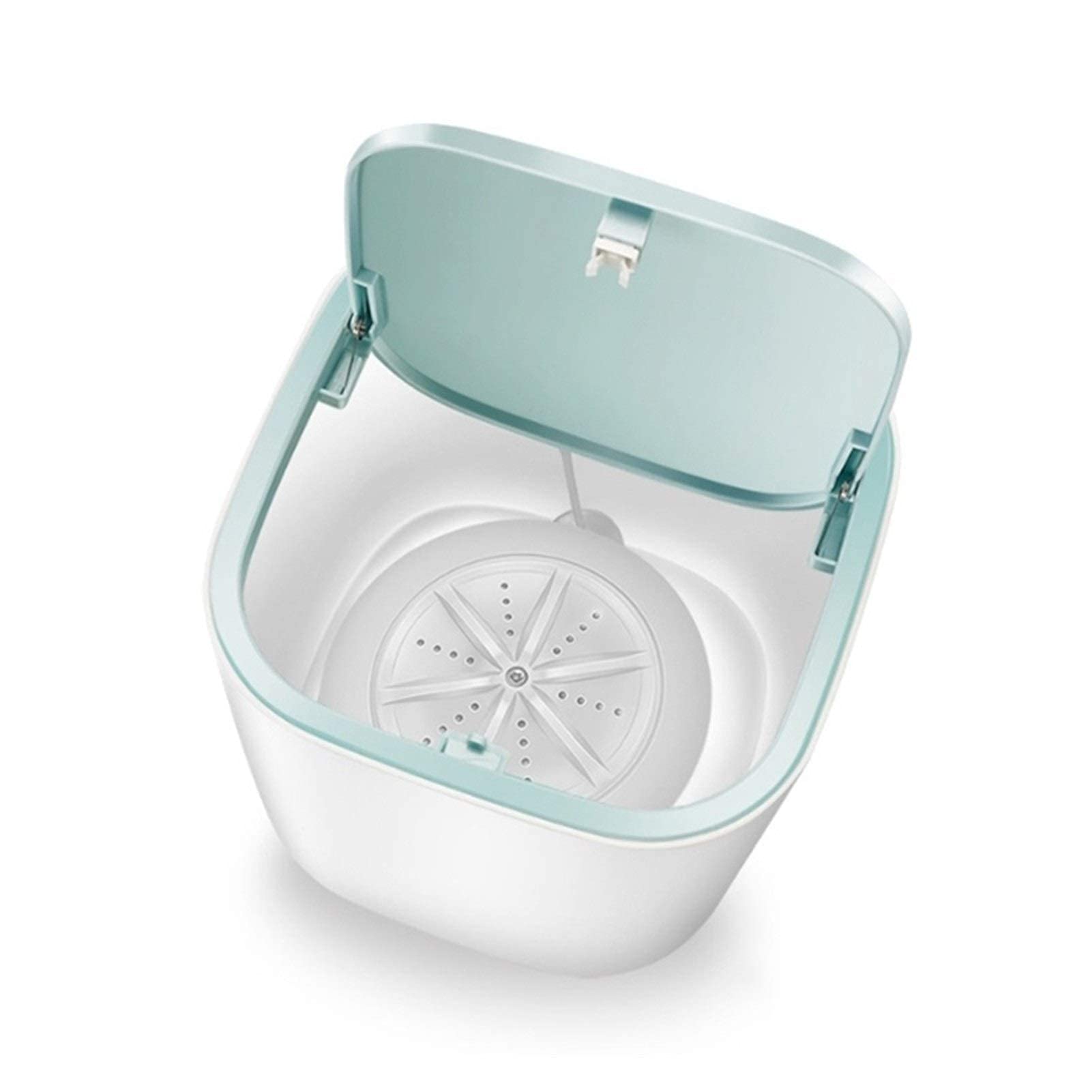 Portable Mini Washing Machine 3-5kg - Compact Automatic Washer with Spin Dryer for Underwear, Socks & Delicates - Perfect for Apartments, Dorms, RVs & Travel - Easy to Use & Removable for Cleaning