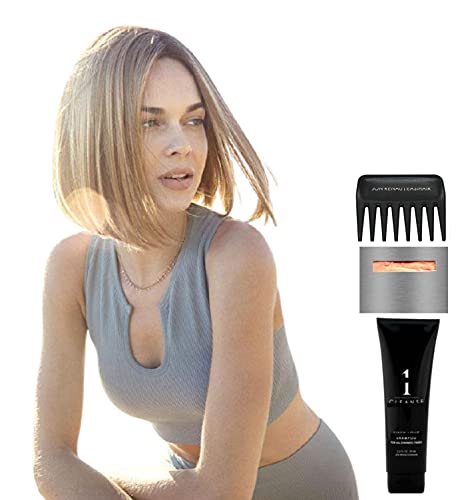 Amore Ori Wig Bundle - 5 Piece Set with Nutmeg-R Wig, Christy's Wigs Q&A Booklet, Travel Size Wig Shampoo (2oz), Wig Cap & Wide Tooth Comb | Perfect for Cosplay, Costume Parties & Everyday Wear
