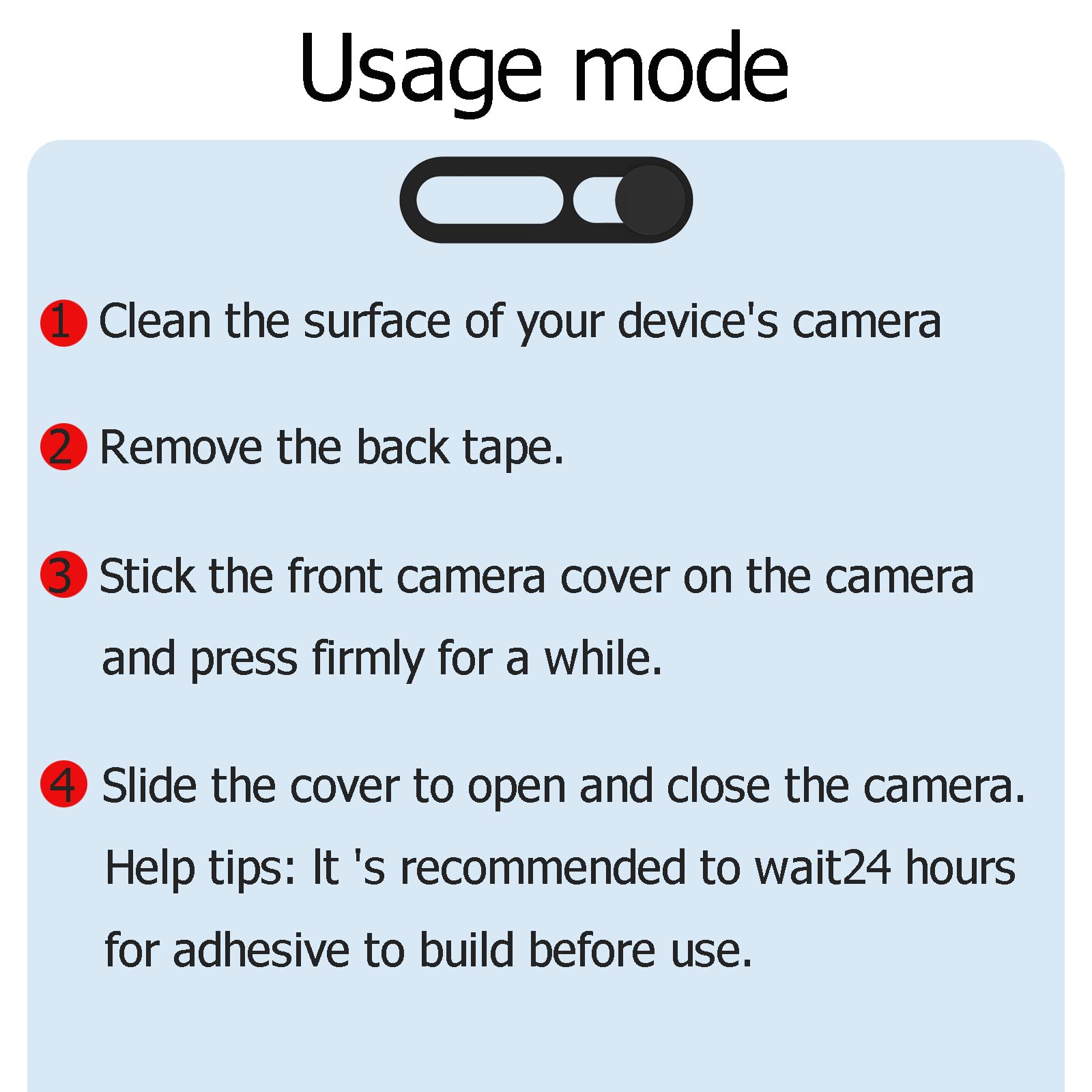 Privacy Webcam Cover Protector for iPhone 14 Pro/15 Pro/16 Pro Series - 2 Pack Black Camera Slider for Front & Laptop Cameras - Secure Your Privacy During Video Calls & Online Meetings