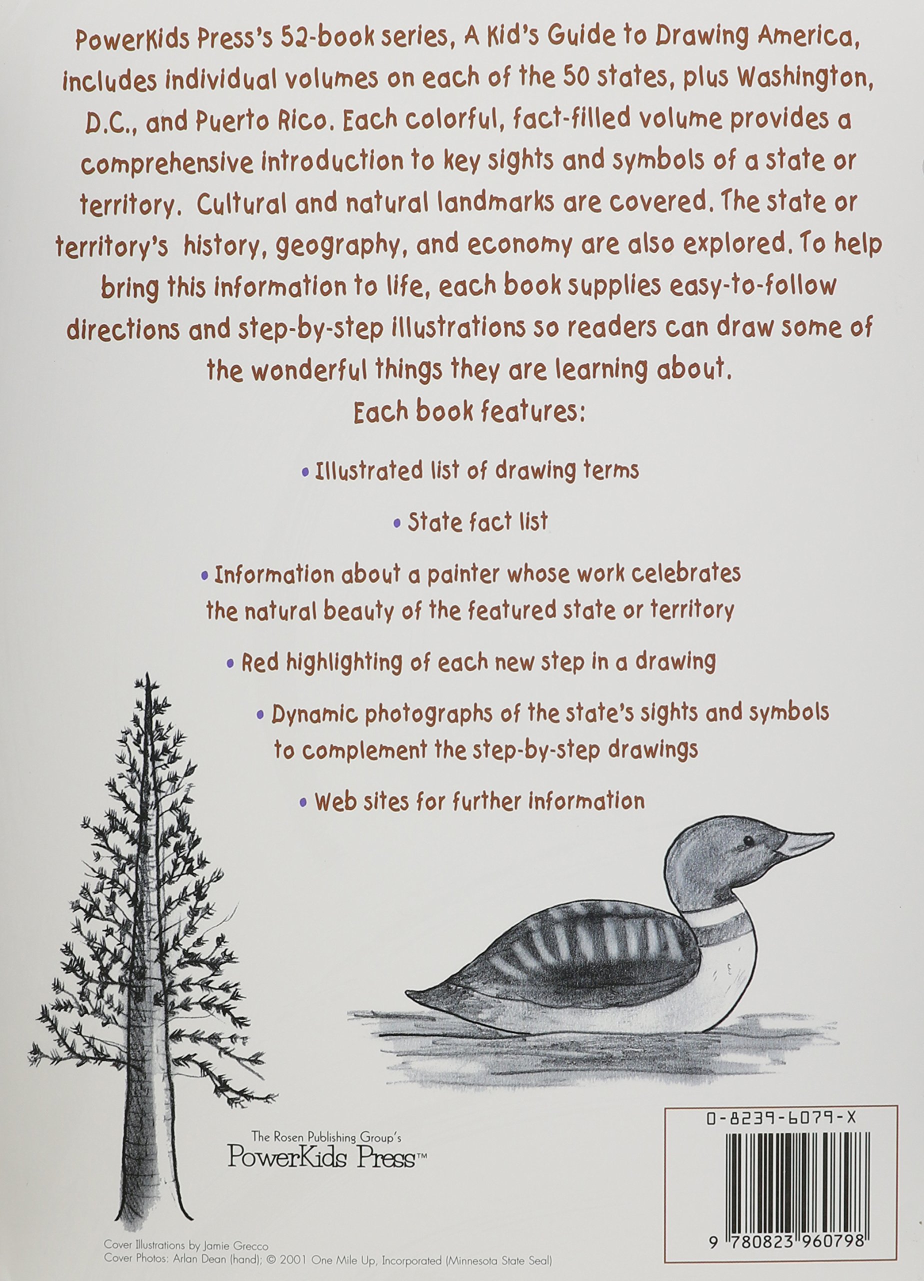 How to Draw Minnesota's Sights and Symbols - A Kid's Guide to Drawing America | Fun Educational Activity for Children & Classroom Art Projects