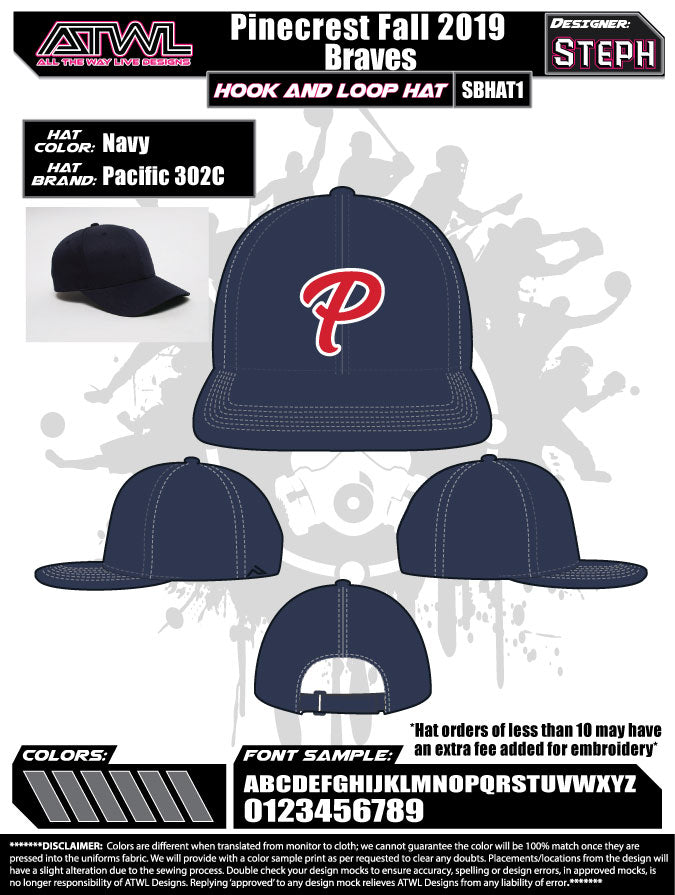 Pinecrest Fall League Hats for Men & Women - Stylish Baseball Caps for Outdoor Sports, Hiking, and Casual Wear