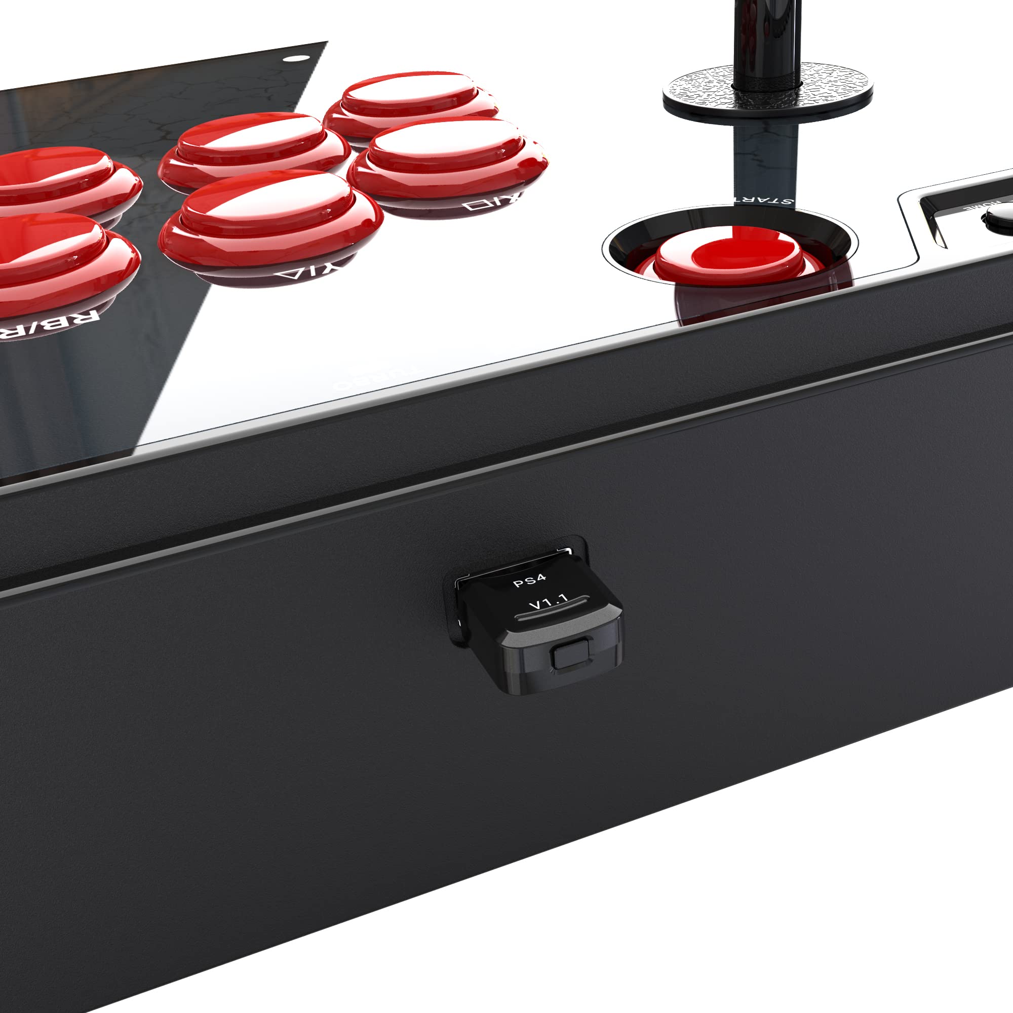 Premium MAYFLASH F500 Arcade Fight Stick Joystick with MAGICBOOTS Bundle - Compatible with PS5, PS4, PS3, Xbox Series X/S, Xbox One, 360, PC & Nintendo Switch - Perfect for Fighting Games & eSports Tournaments