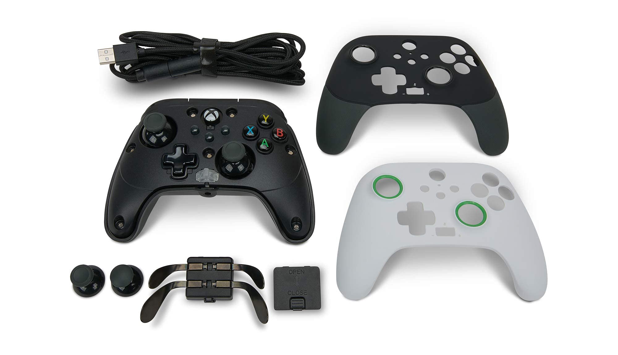 PowerA FUSION Pro 2 Wired Gaming Controller for Xbox Series X|S & Xbox One - Officially Licensed, Ergonomic Design, Customizable Buttons (Renewed) | Perfect for Competitive Gaming, Long Play Sessions & Enhanced Xbox Experience