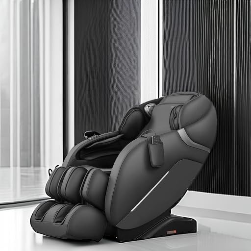 iRest 2025 SL Track Full Body Zero Gravity Massage Chair with Bluetooth Speaker, Air Compression, Heating & Foot Roller - Perfect for Home Office Relaxation & Pain Relief Therapy
