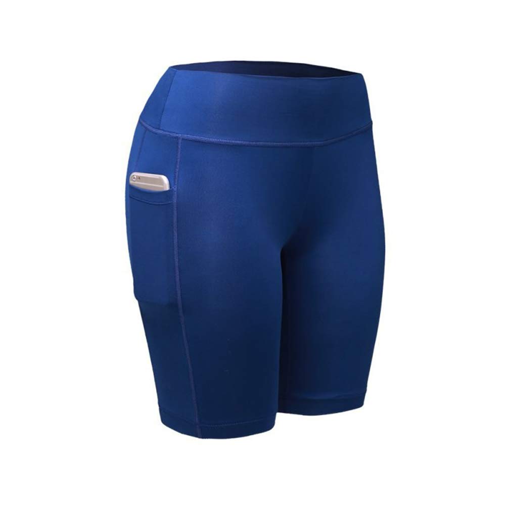 GLOA Women's High Waist Yoga Shorts - Elastic Workout Shorts for Running, Gym & Fitness - Quick Dry Sports Shorts - Perfect for Yoga, Pilates & Active Lifestyle