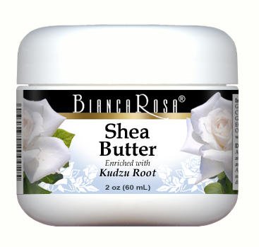100% Natural & Unrefined Shea Butter with Kudzu Root Extract - 2 Pack (2 oz Each) | Deep Moisturizing for Dry Skin, Hair Care & DIY Beauty Recipes