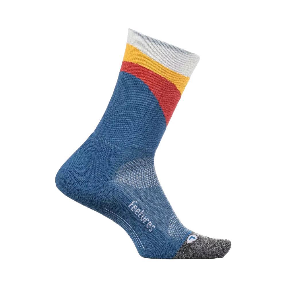 Feetures Elite Light Cushion Mini Crew Running Socks - Breathable & Supportive for Marathon, Hiking & Workout - Best for Athletes & Active Lifestyle