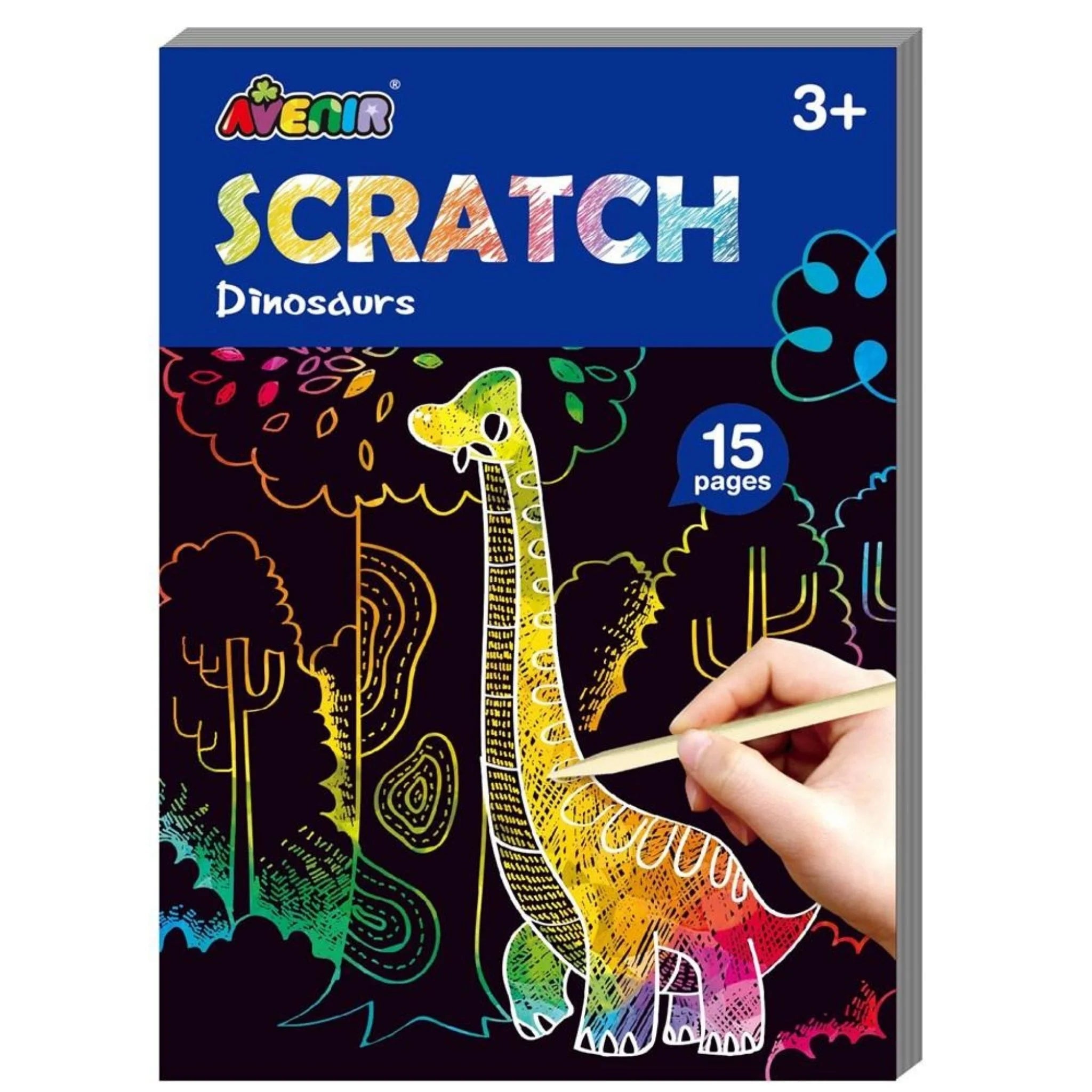 Avenir Mini Scratch Book - Small Notepad for Notes, To-Do Lists & Journaling - Perfect for Office, School & Travel Organization