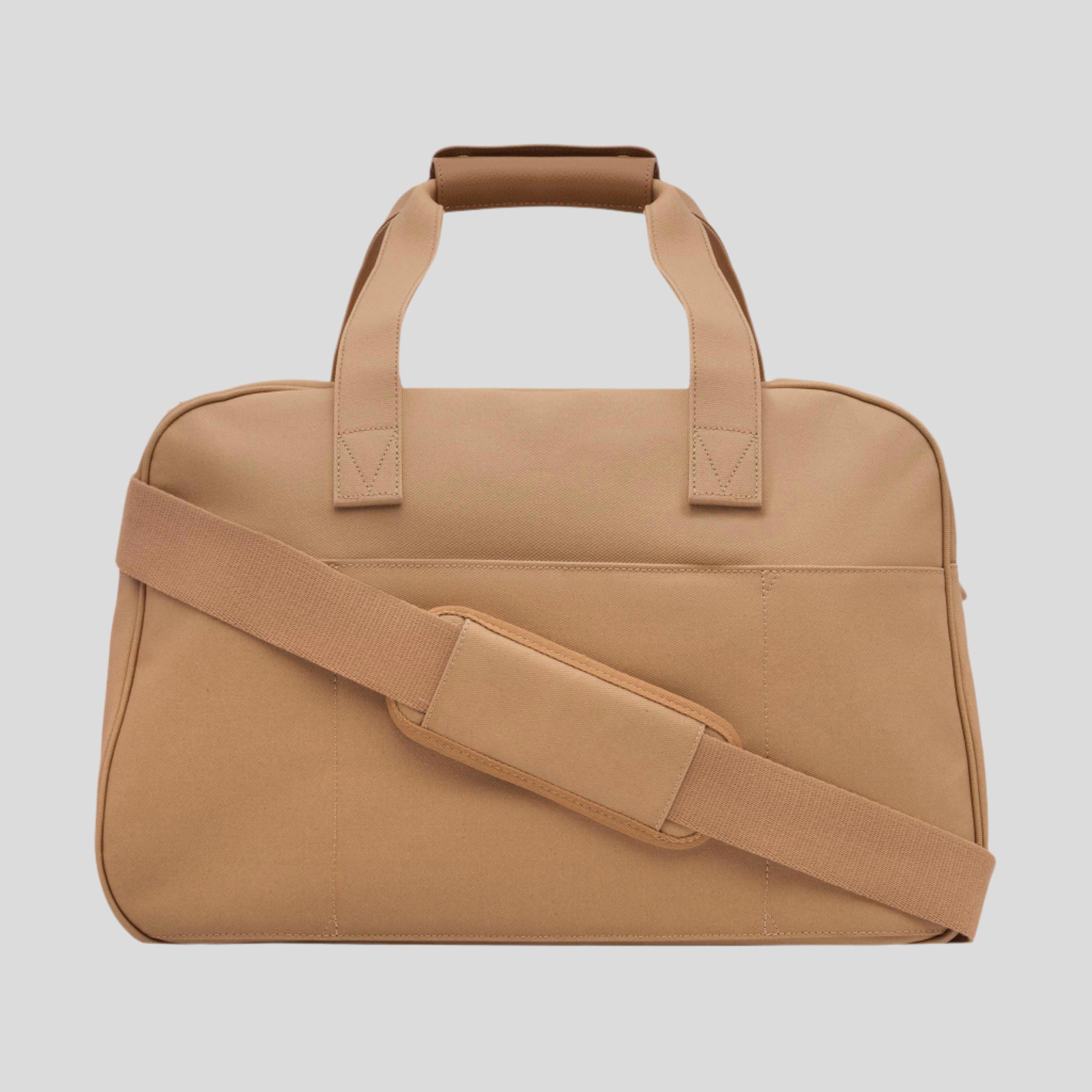 Bon Voyage Weekender Bag - Durable & Stylish Tan Travel Duffel for Women & Men | Perfect for Weekend Getaways, Gym, Work & Overnight Trips