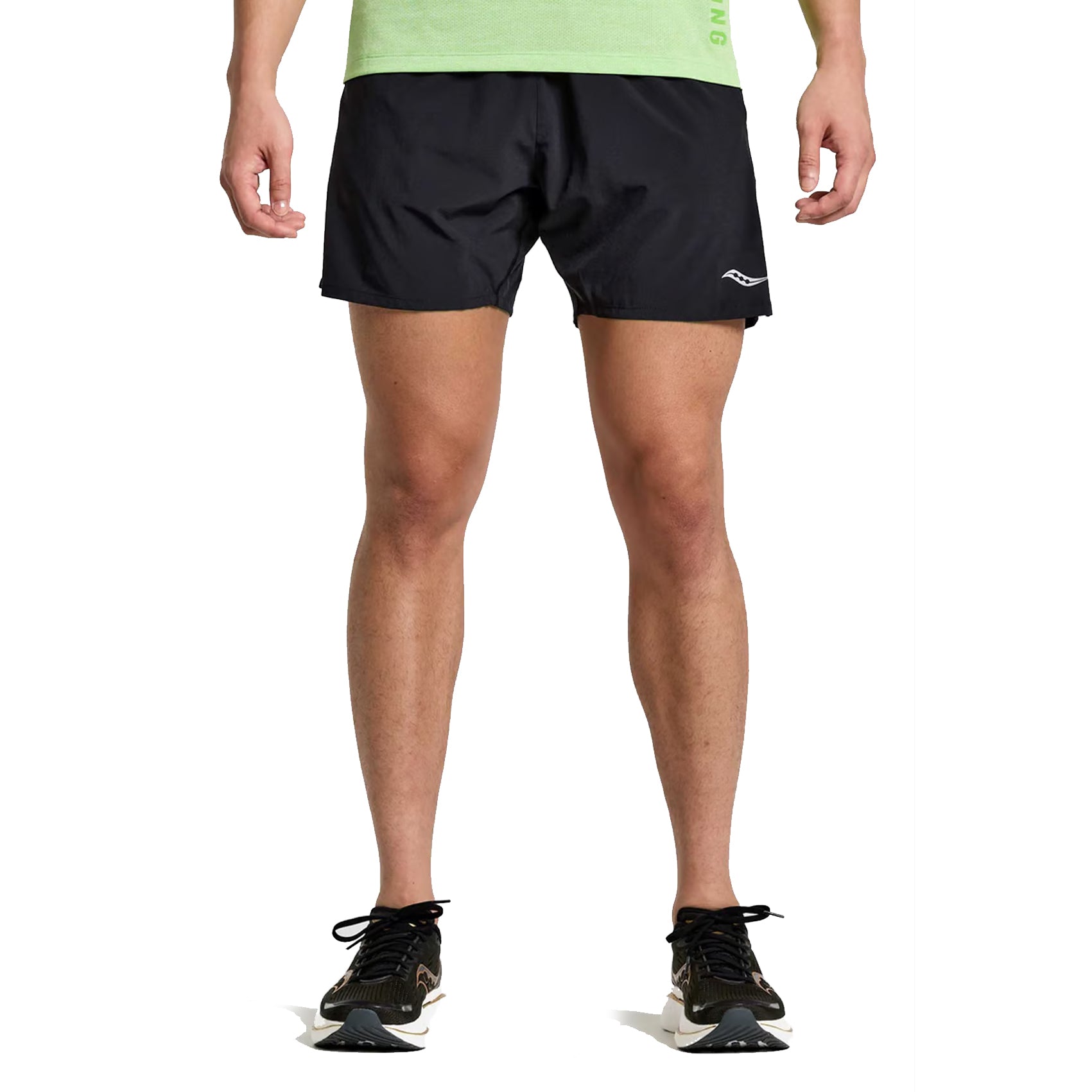 **Men's Saucony Outpace 5-Inch Running Shorts – Lightweight & Breathable for Jogging, Gym & Outdoor Workouts**