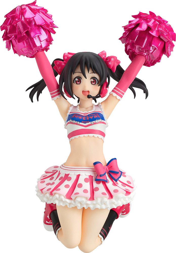 Max Factory Love Live! School Idol Festival: Nico Yazawa Cheerleader Version Figfix Statue - Anime Collectible Figure for Fans, Display & Home Decor