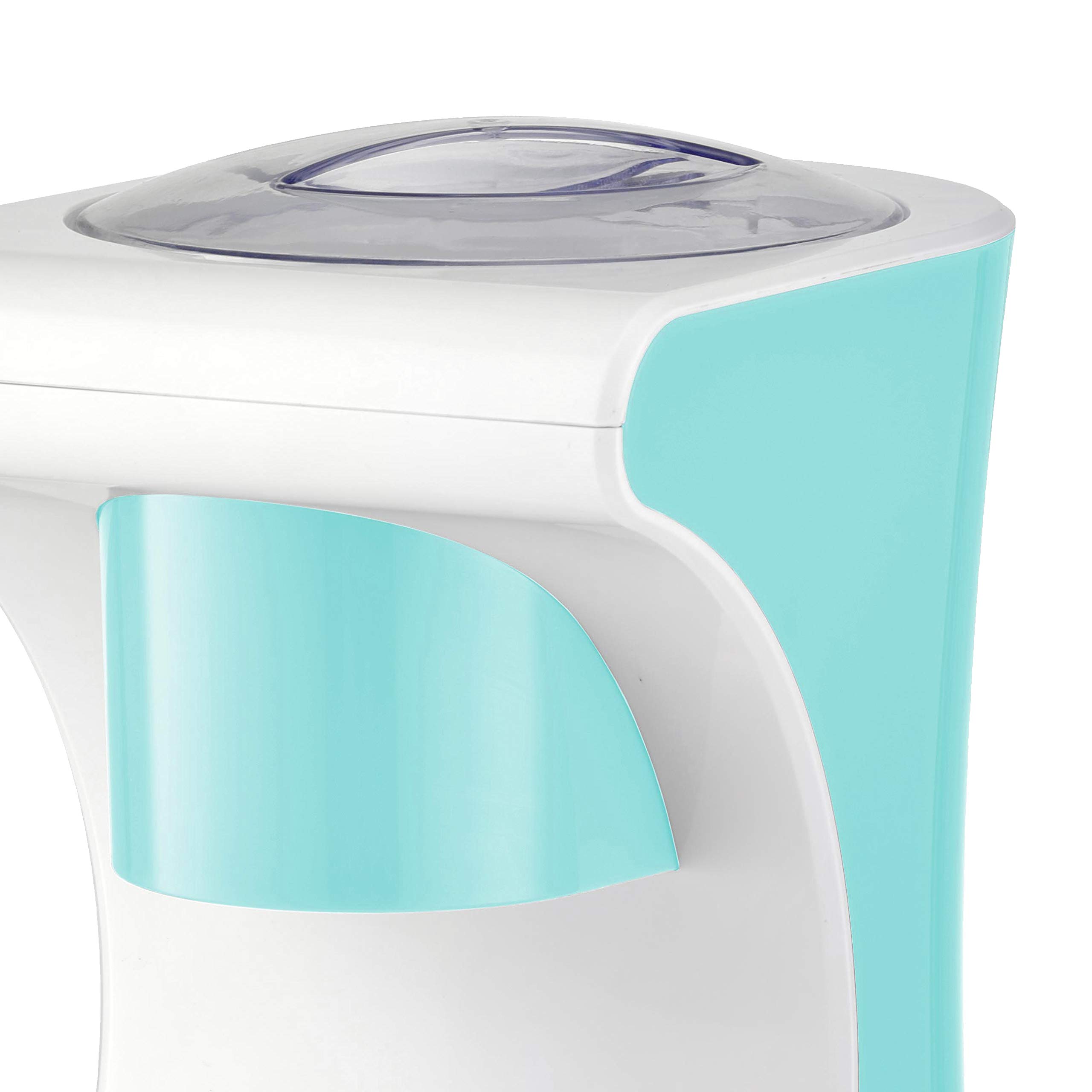 Brentwood TS-1420BL Blue Snow Cone Maker & Shaved Ice Machine - Compact Countertop Appliance for Home, Parties & Summer Treats