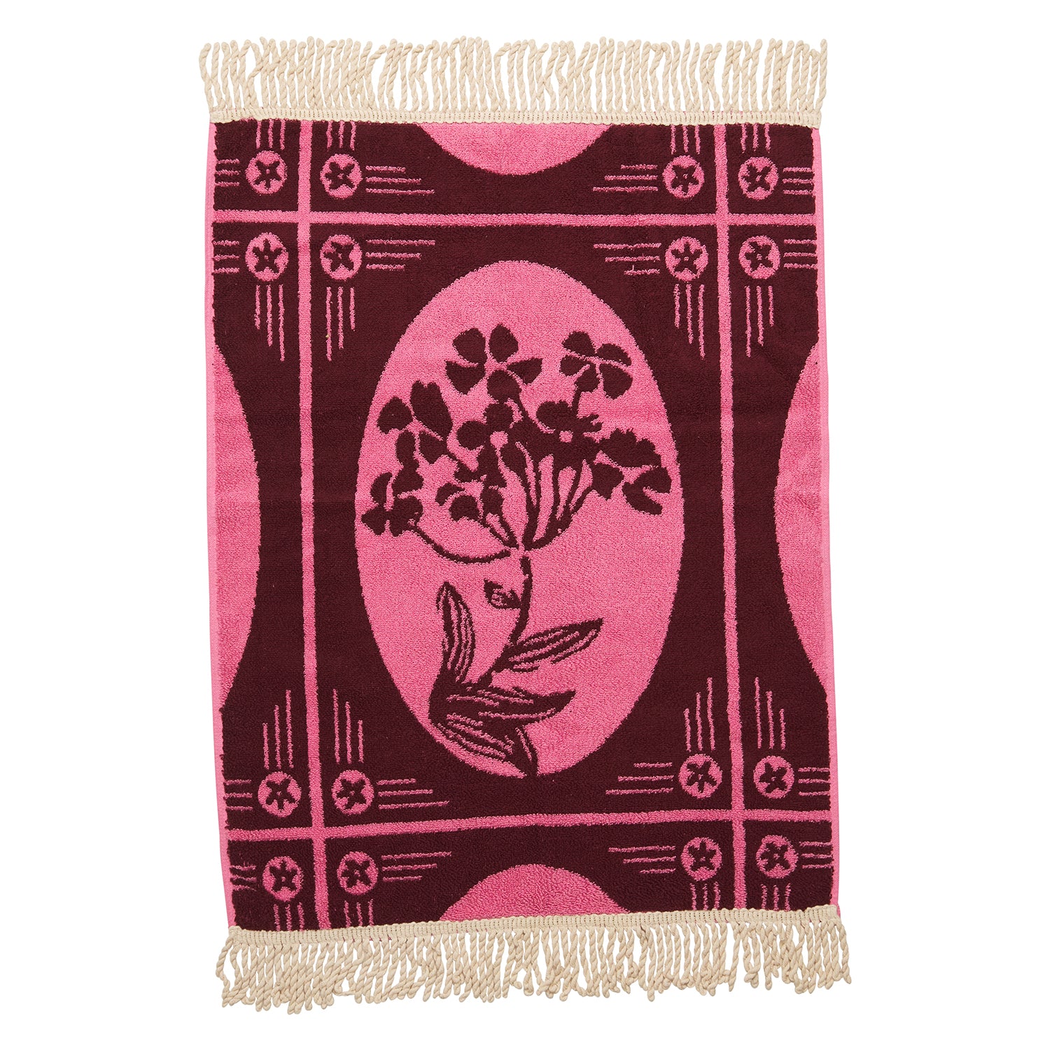 Gigi Hand Towel - Soft & Absorbent Bath Towel, Cosmo Pink - Perfect for Bathroom, Kitchen & Spa Use