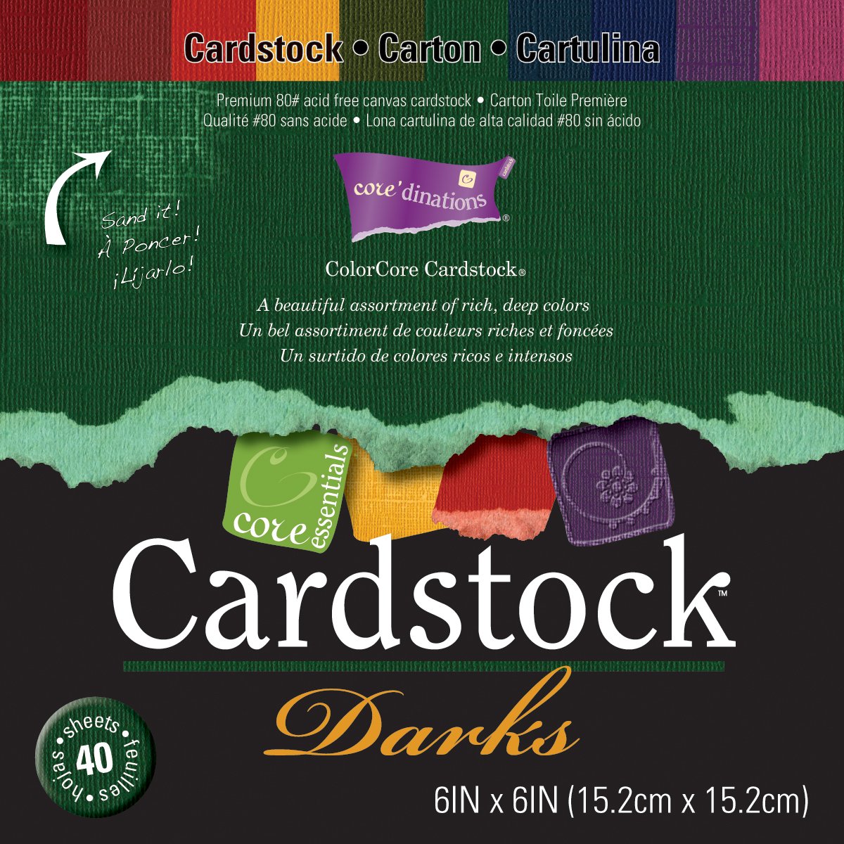Core'dinations Core Essentials Cardstock Pad 6
