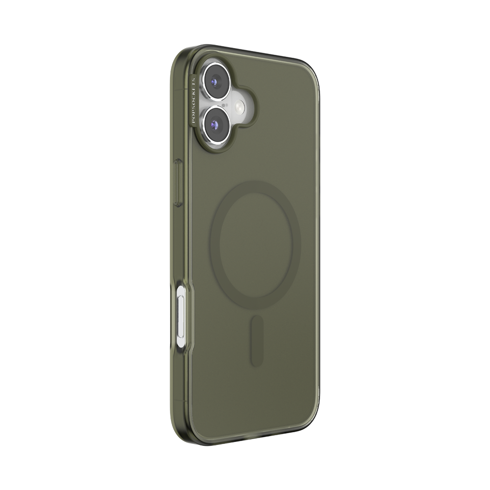PopSockets iPhone 16 Plus Soft Touch Protective Case - Shockproof & Anti-Slip Grip for Everyday Use, Commuting & Travel
