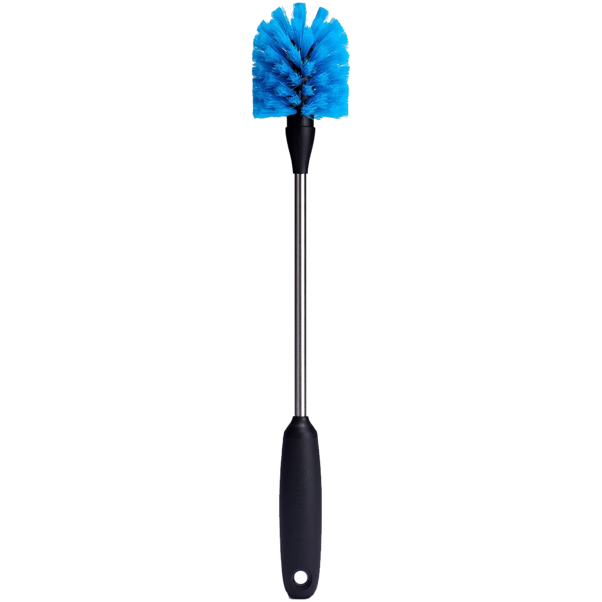 Stainless Steel Bottle Brush with Wooden Handle - Long Lasting Cleaning Brush for Baby Bottles, Water Bottles, Wine Glasses & More - Perfect for Home, Kitchen & Travel Use