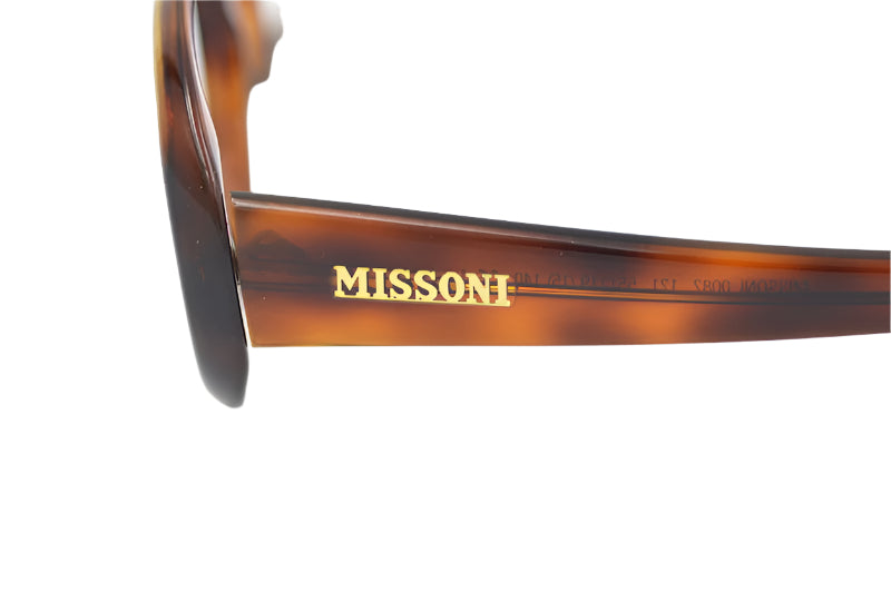 Missoni 0082 121 Sunglasses - Luxury Italian Designer Shades for Women & Men - UV Protection & Polarized Lenses - Perfect for Beach, Driving & Outdoor Activities