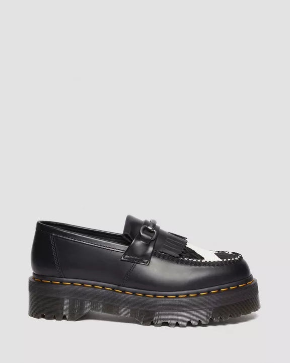 Adrian Snaffle Platform Loafer Shoes - Fashionable Cow Print Design for Women | Perfect for Office, Casual Outfits & Date Nights