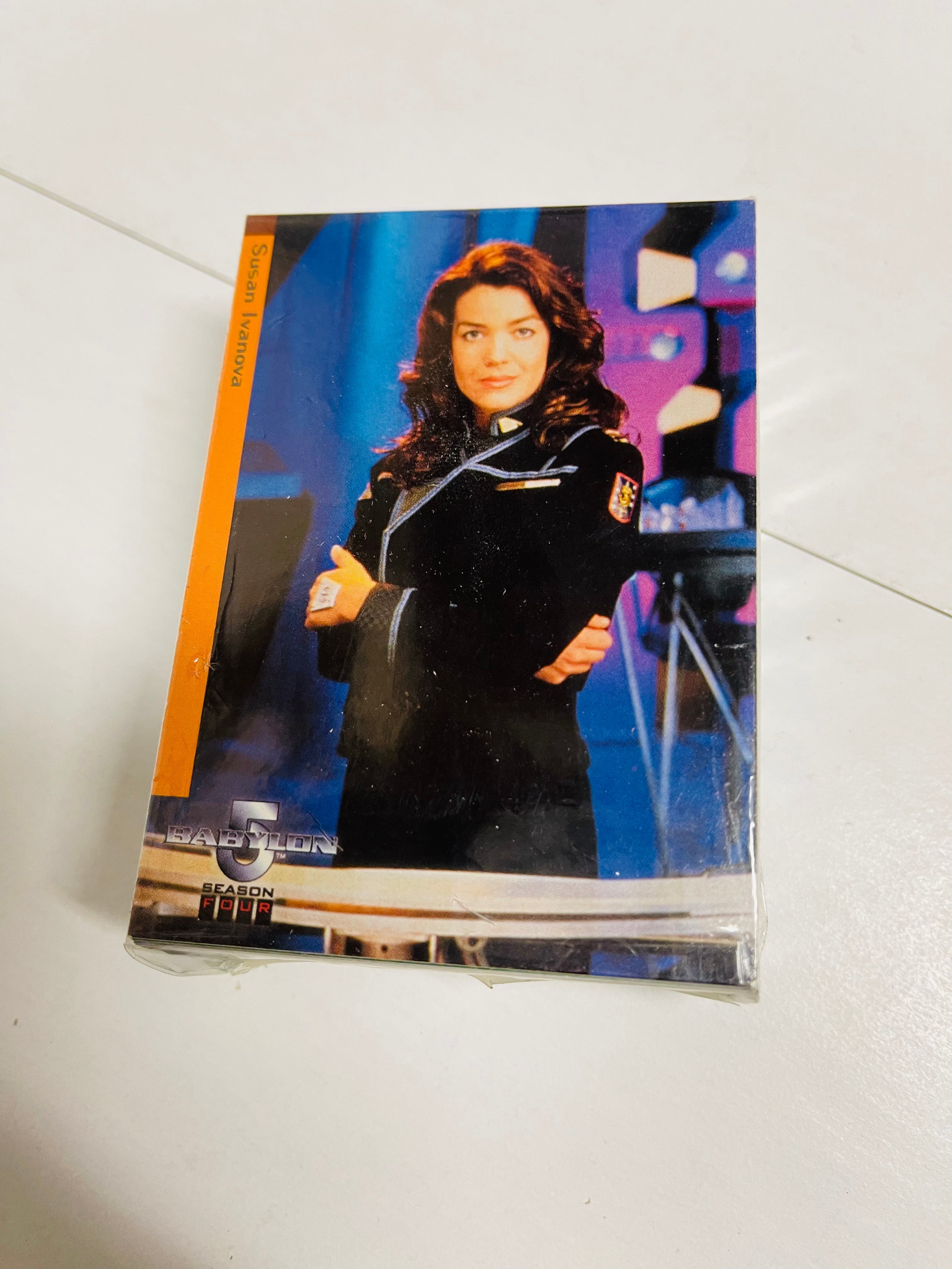 Babylon 5 Season 4 Trading Cards Collection - Complete Set for Sci-Fi Fans & Collectors | Perfect for Gifts, Display, and Game Nights