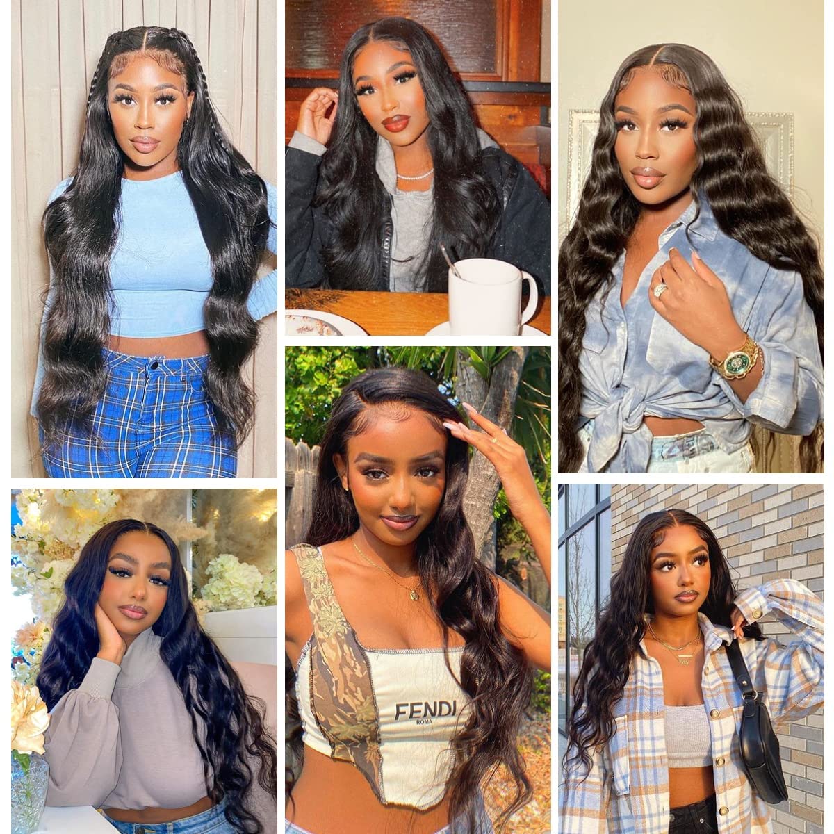 Glueless 13x4 Lace Front Wigs Human Hair - Body Wave Pre Cut Lace Wigs with Baby Hair for Black Women | 20 Inch 150% Density Natural Color | Easy Wear & Go for Beginners | Perfect for Daily Wear, Parties & Special Occasions