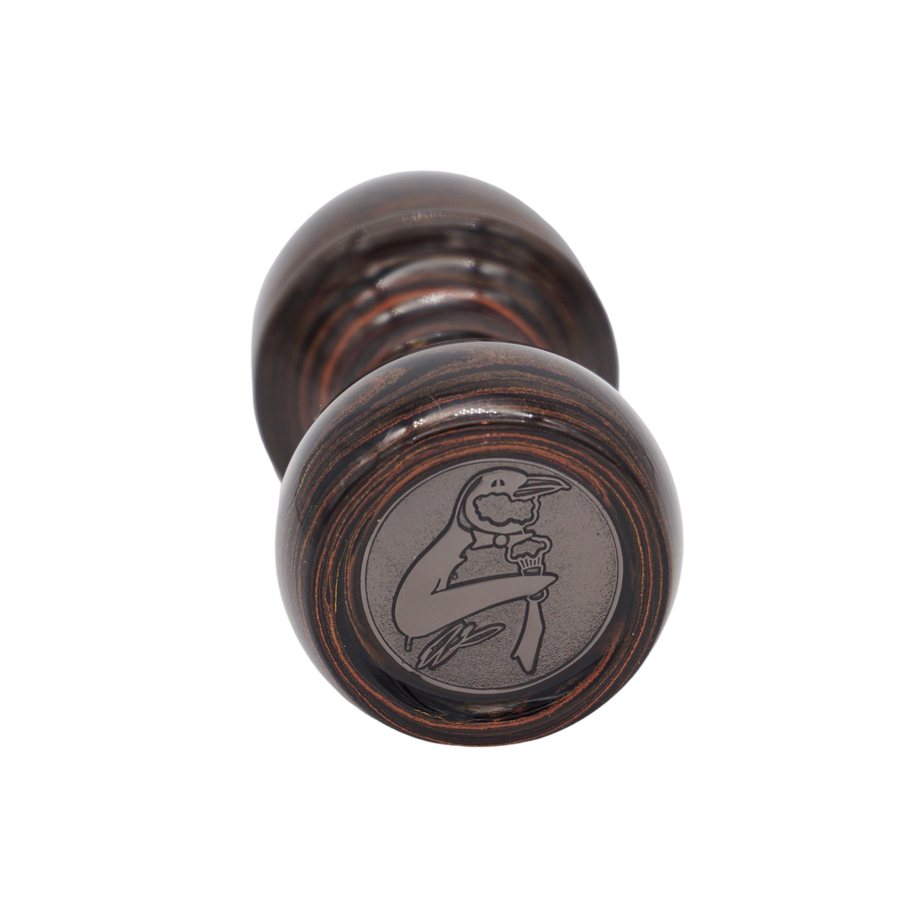 Premium Handmade Honey Ebonite Shaving Brush Handle - Compatible with 24mm & 26mm Knots - Perfect for Wet Shaving & Grooming Gifts for Men