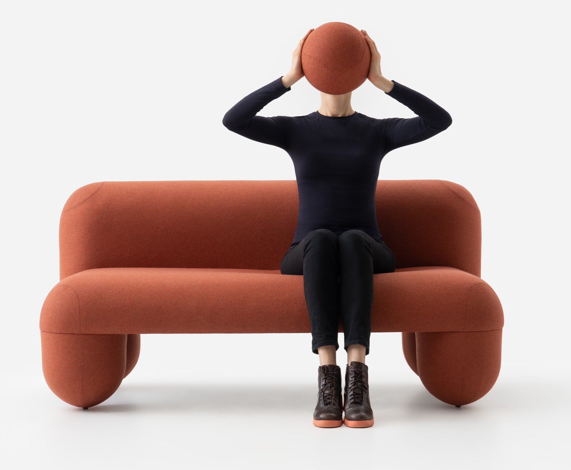 Noom Hello Sofa - Modern Comfortable Sofa for Living Room, Lounge & Small Spaces | Perfect for Apartments, Dorms & Cozy Home Decor