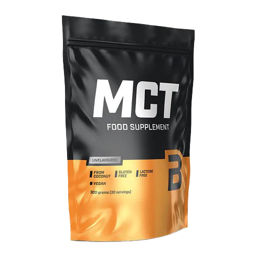 BioTechUSA MCT Drink Powder - 300g | Premium Keto & Low-Carb Energy Supplement for Weight Loss & Focus | Perfect for Ketogenic Diet, Intermittent Fasting & Workout Recovery
